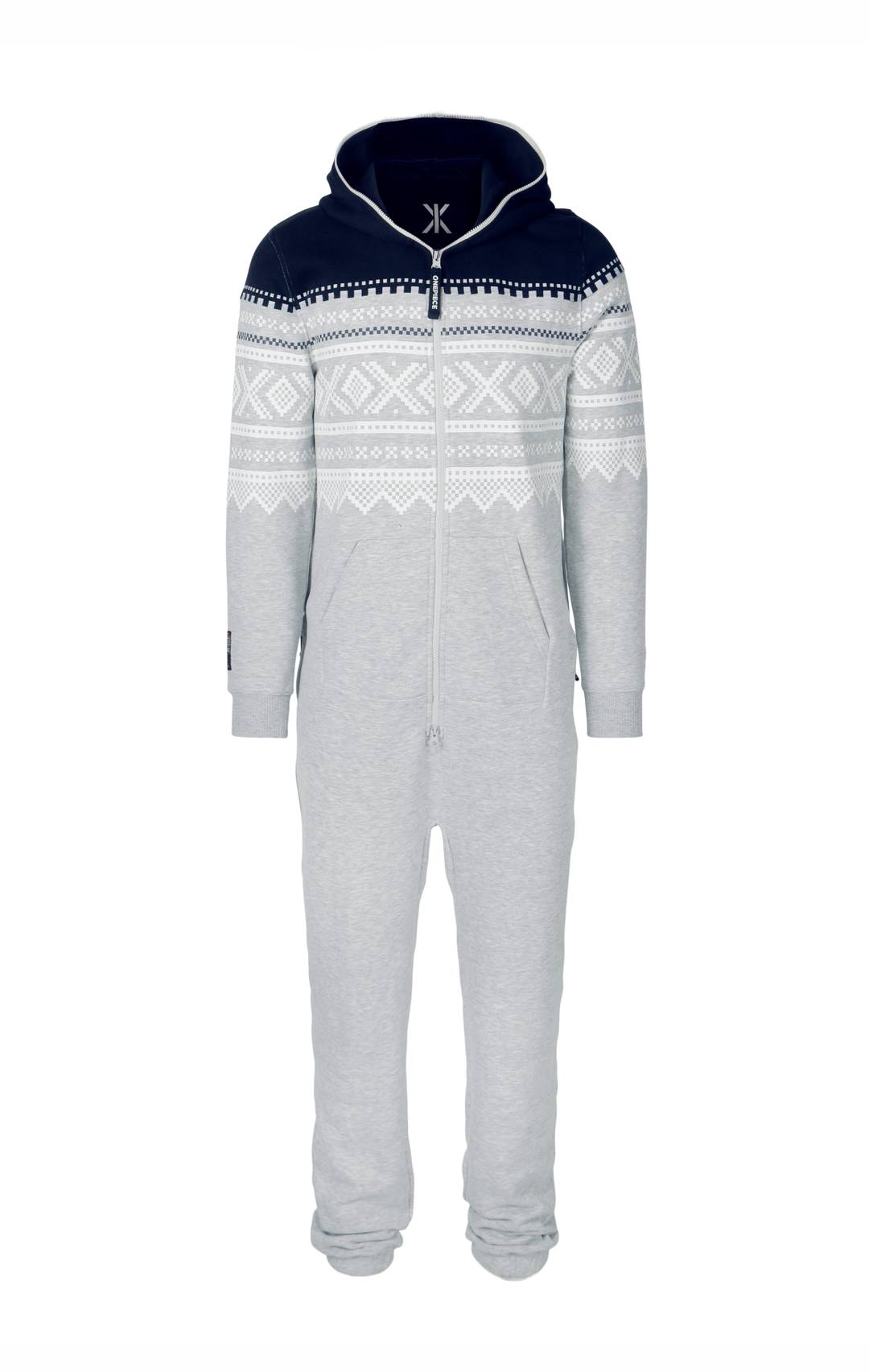 Marius Onesie 2.0 Grey Melange - Onepiece