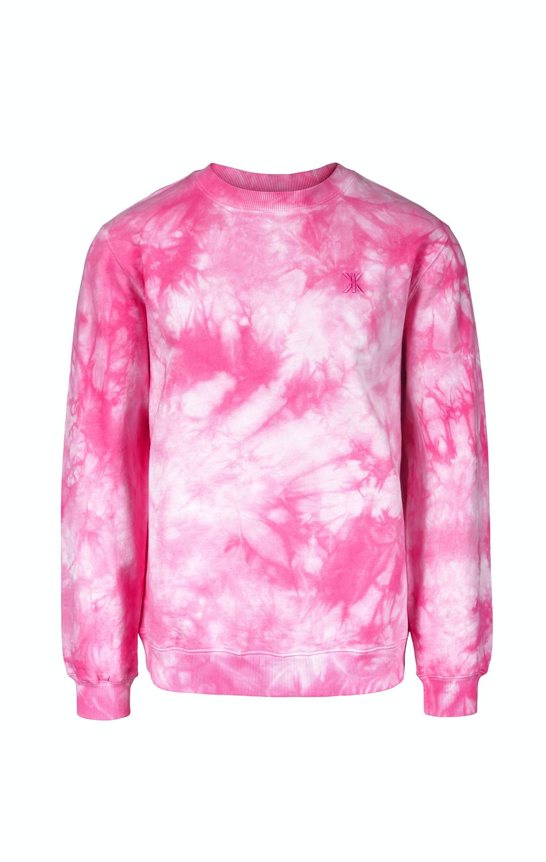 Sweater tie dye pink sale