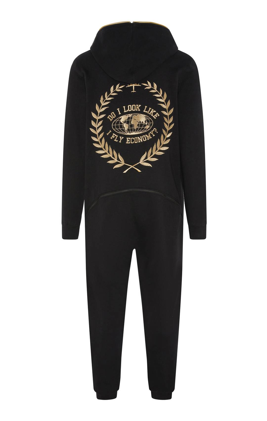 Do I Look Like I Fly Economy Travel Jumpsuit Black Onepiece