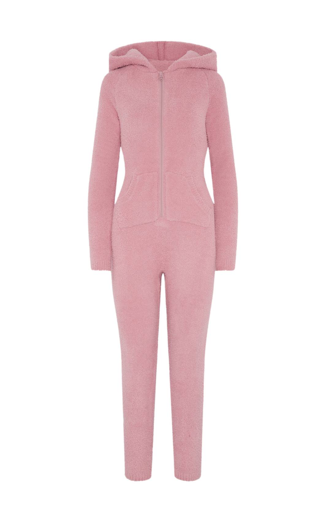 Chenille Jumpsuit Pink - Onepiece