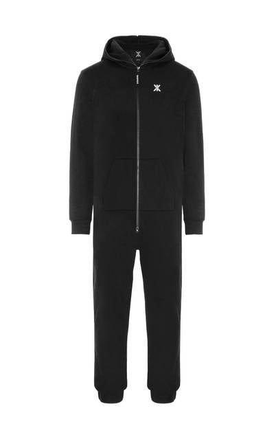 ◆ITZAVIBE◆ IOP0011 Terry Hooded One Piece Black IOP001-1 aHR0cHM6Ly9vbmVwaWVjZS5jZW50cm