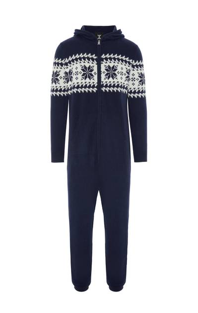 The Cashmere Jumpsuit Navy - Onepiece