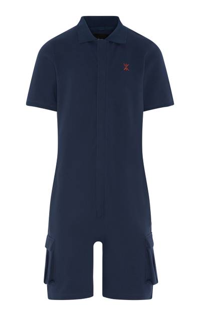 Polo Short Jumpsuit Navy