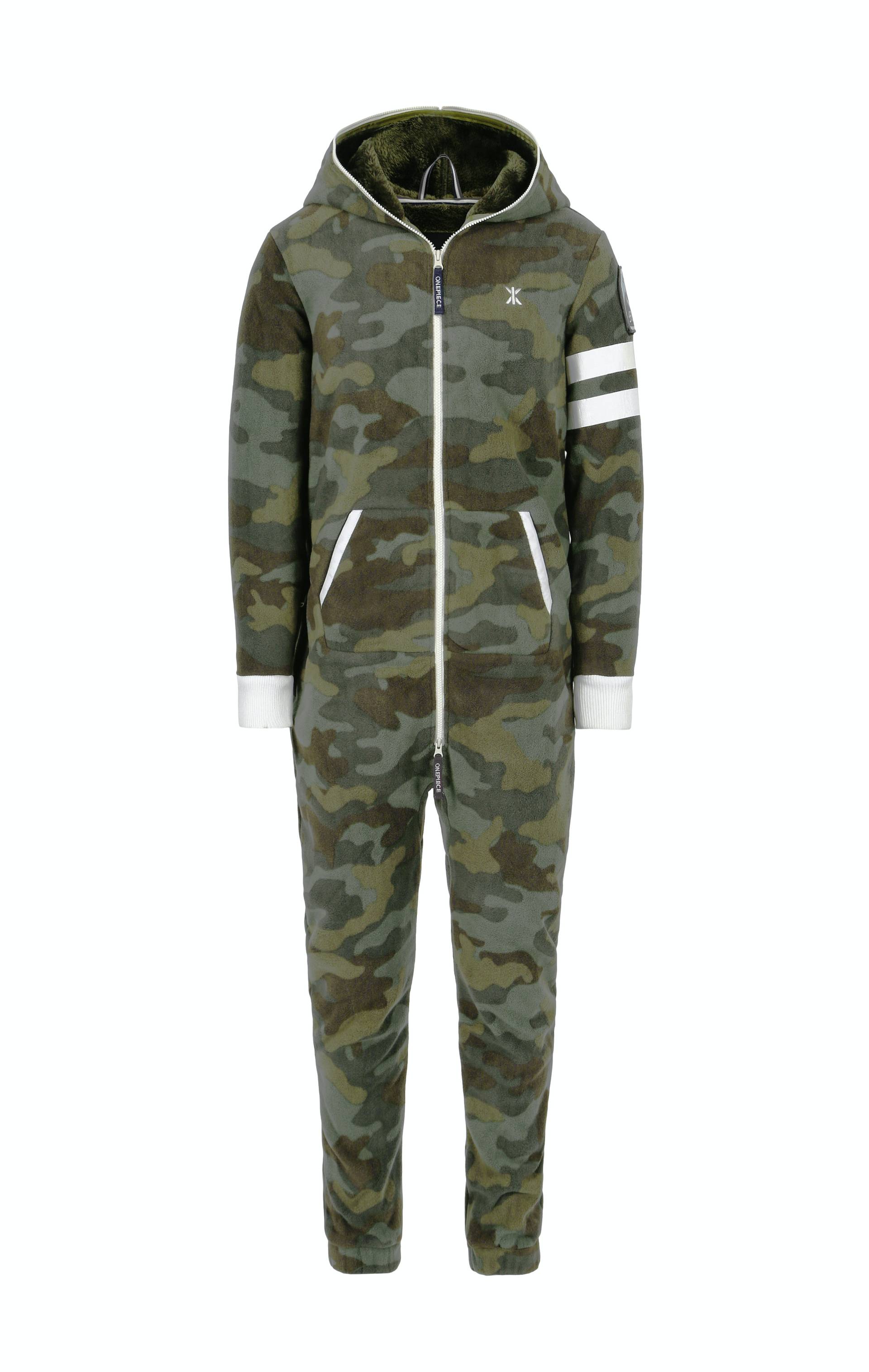Onepiece Alps Camo Fleece Jumpsuit Army - 1