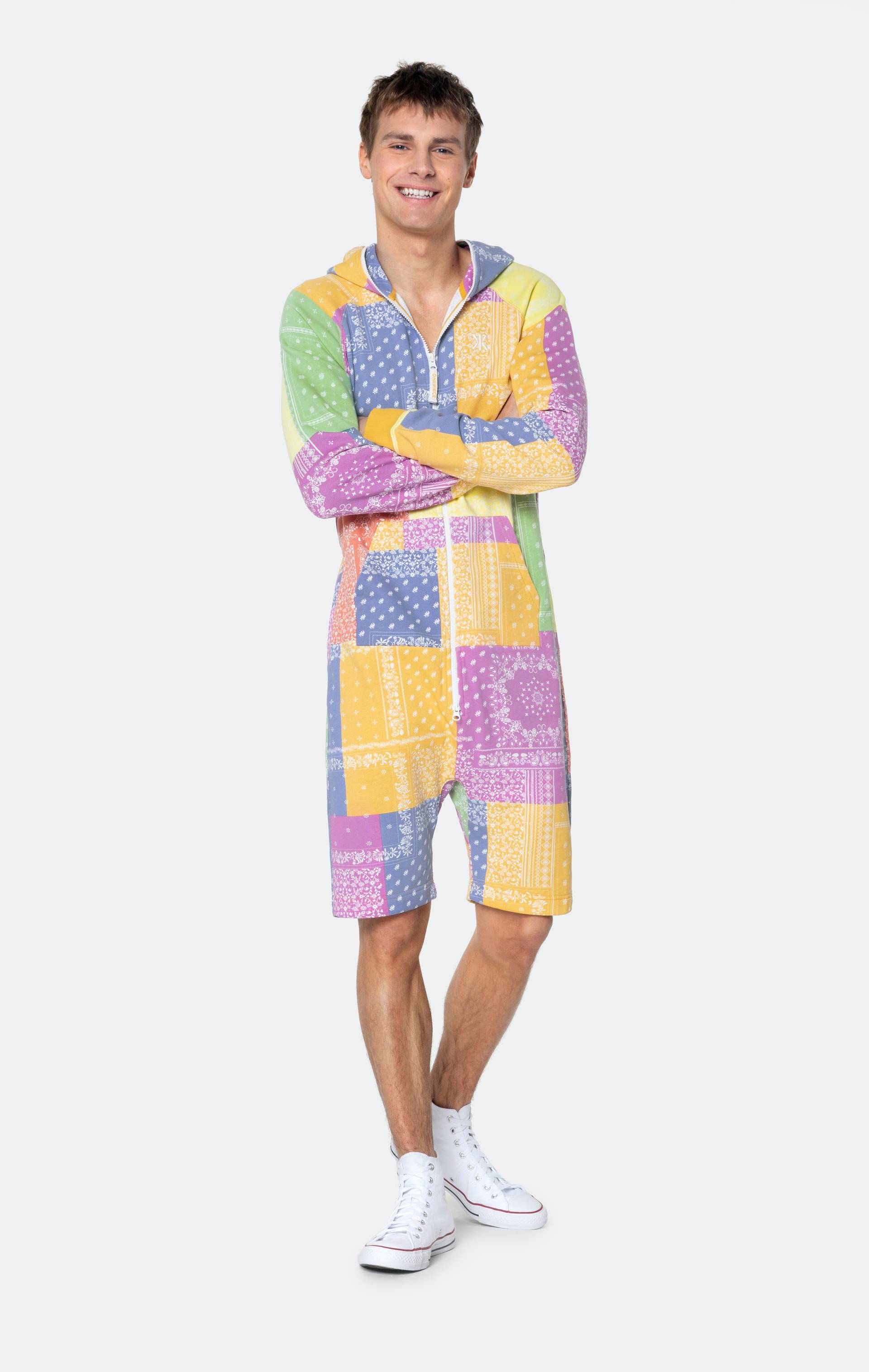 Onepiece Bandana Pride Short Jumpsuit Multi - 3