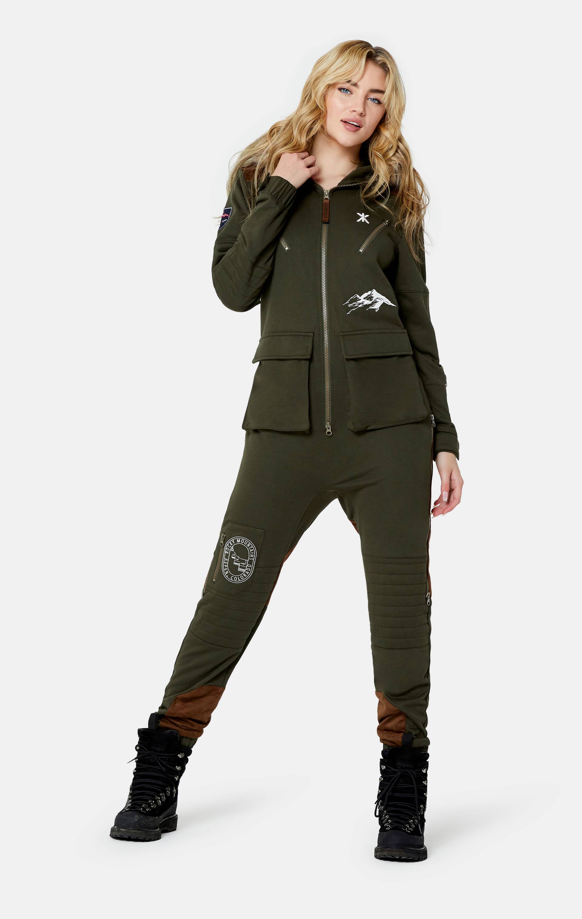 Onepiece Mountain Climber Jumpsuit Green - 10