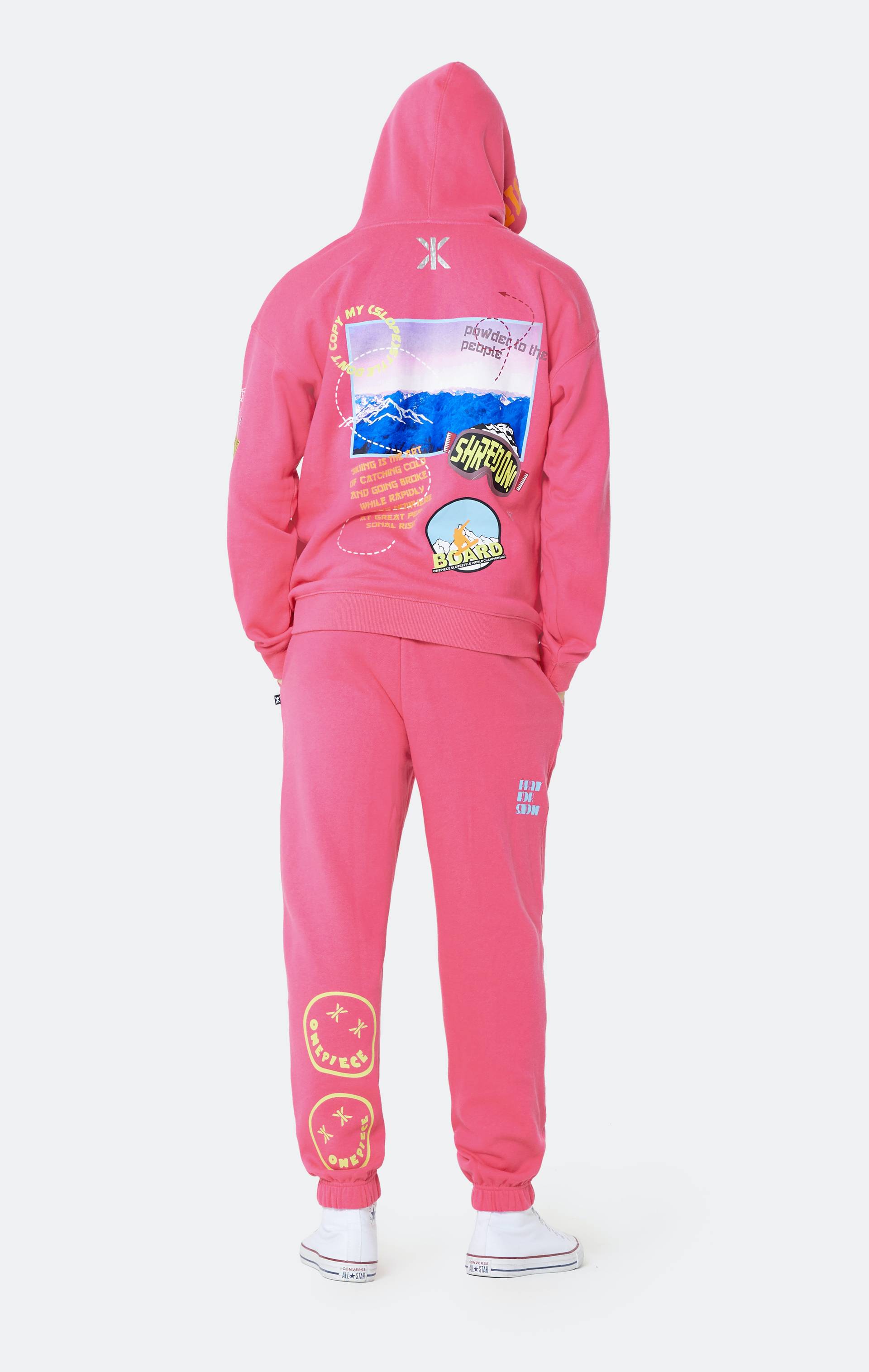 Onepiece Off Piste Hoodie Pink - 6