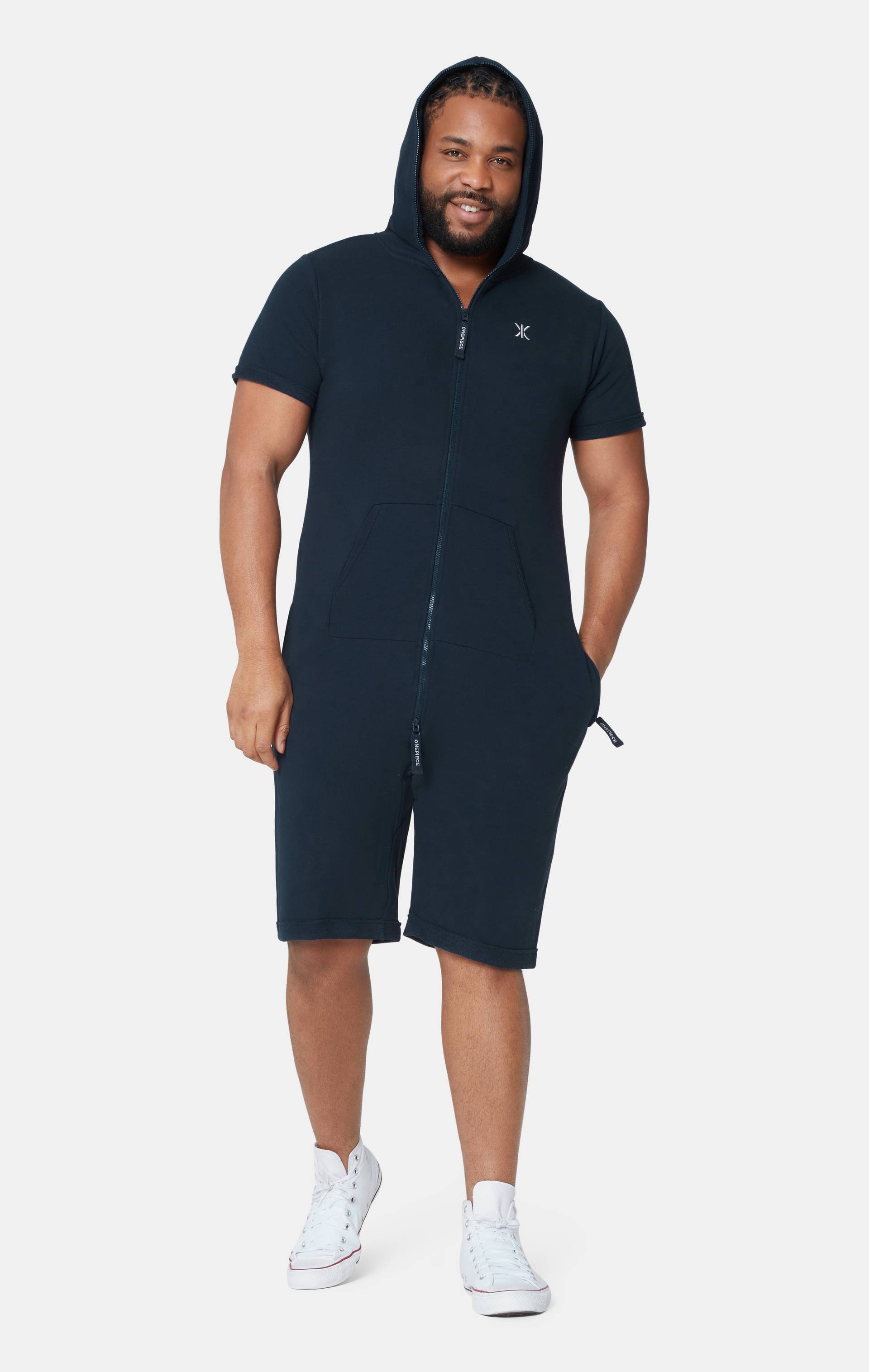 Onepiece Original Short Jumpsuit Navy - 7