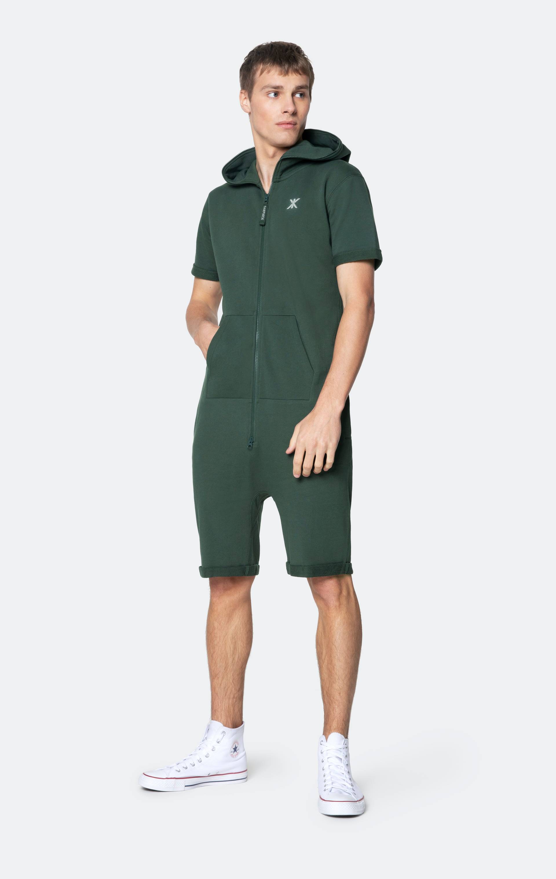 Onepiece Original Short Jumpsuit Green - 2