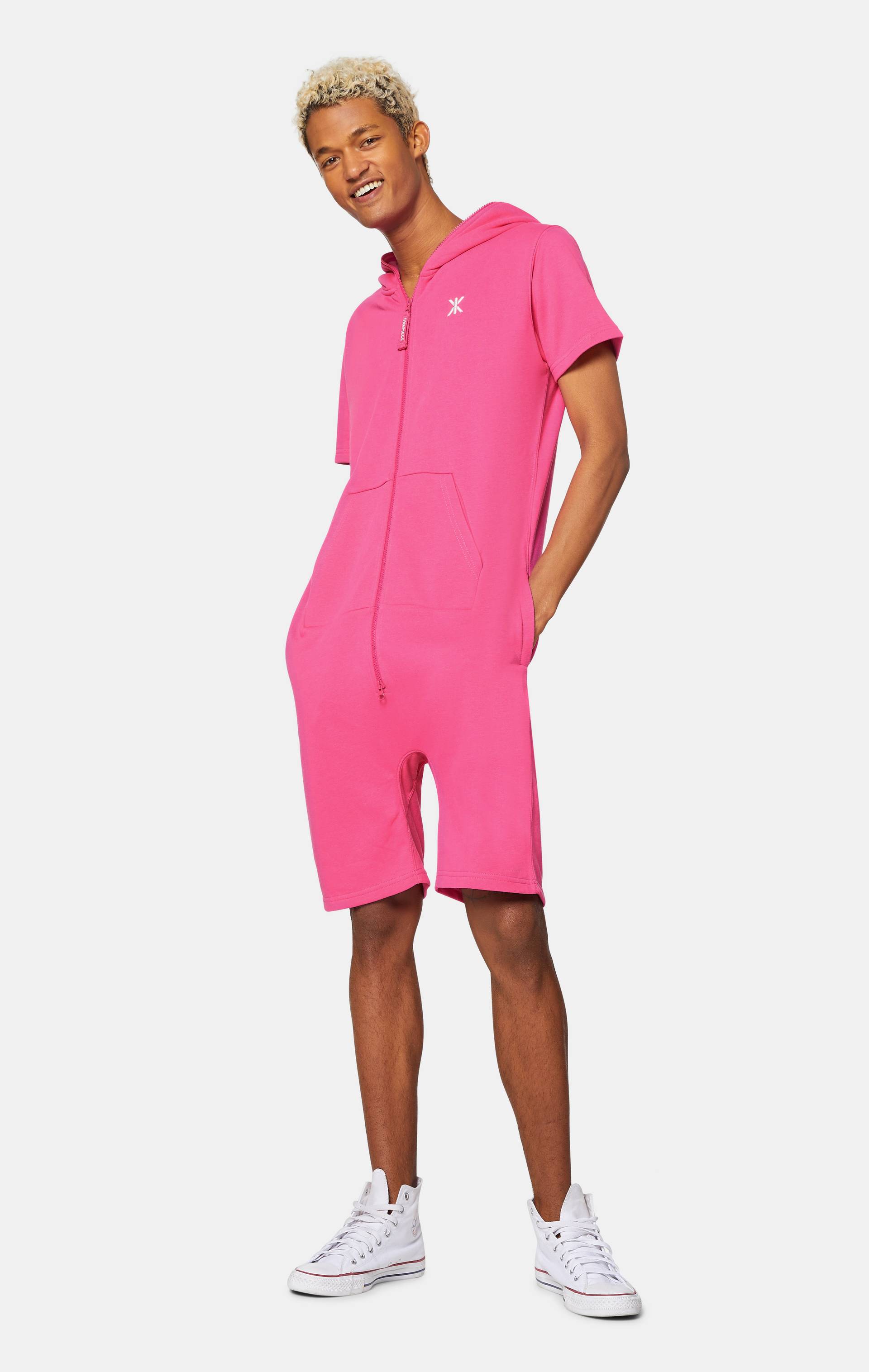 Onepiece Original Short Jumpsuit Pink - 3