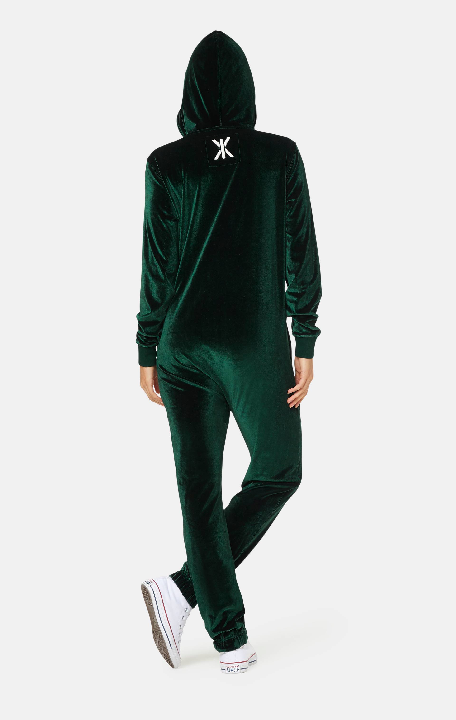 Onepiece Original Velour Jumpsuit Green - 10