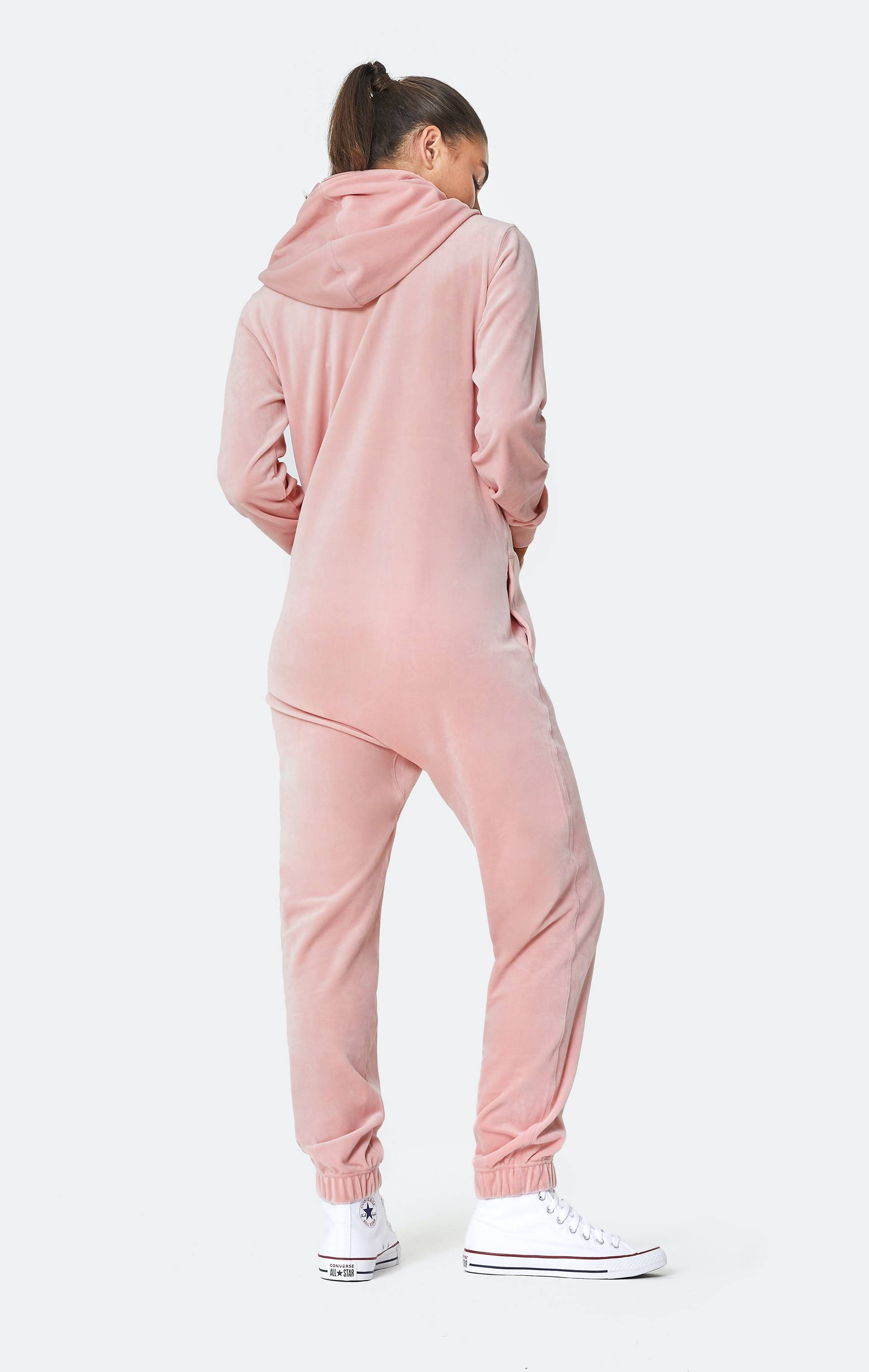 Onepiece Original Velvet Jumpsuit Soft Pink - 6