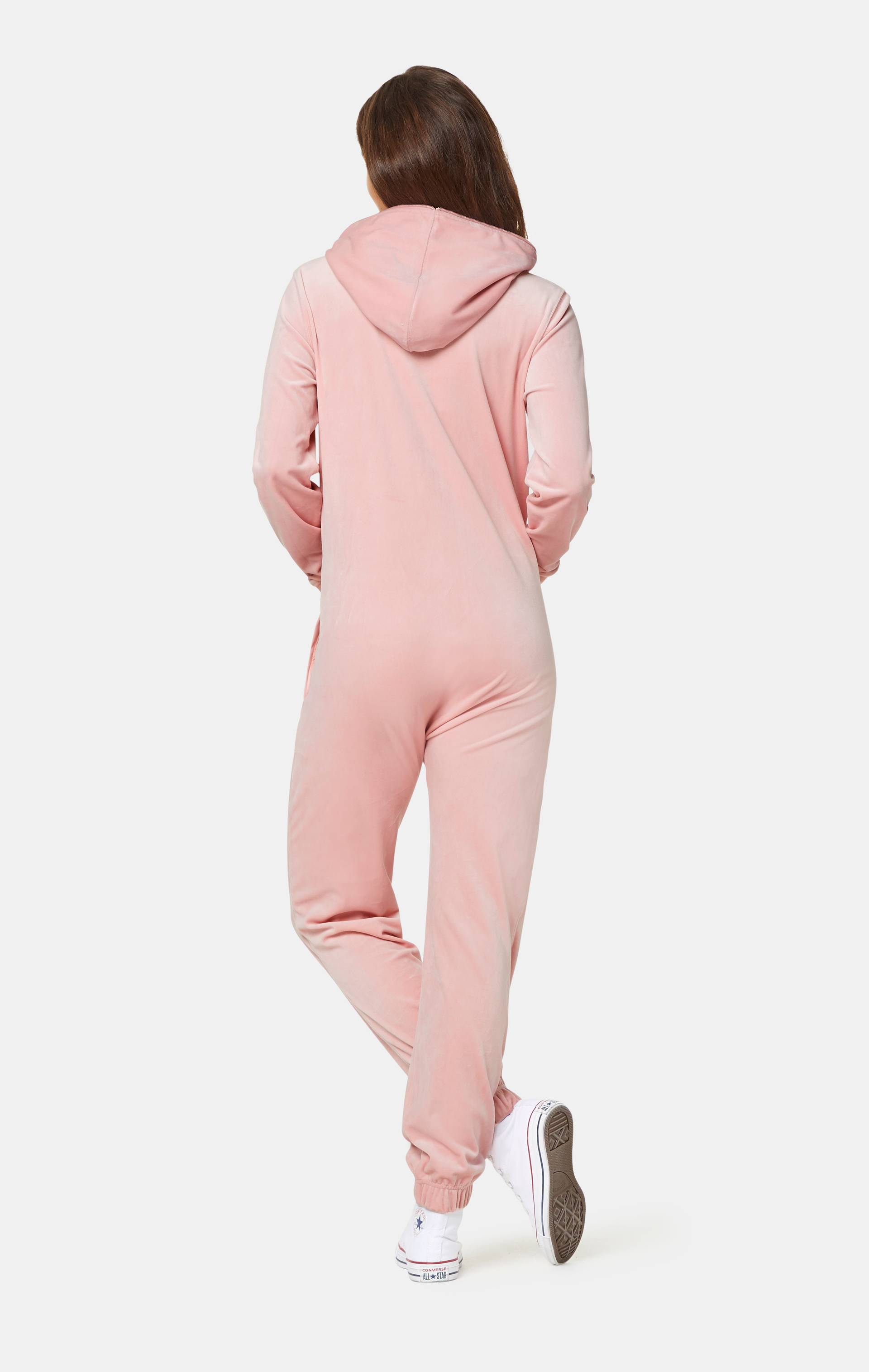 Onepiece Original Velvet Jumpsuit Soft Pink - 6
