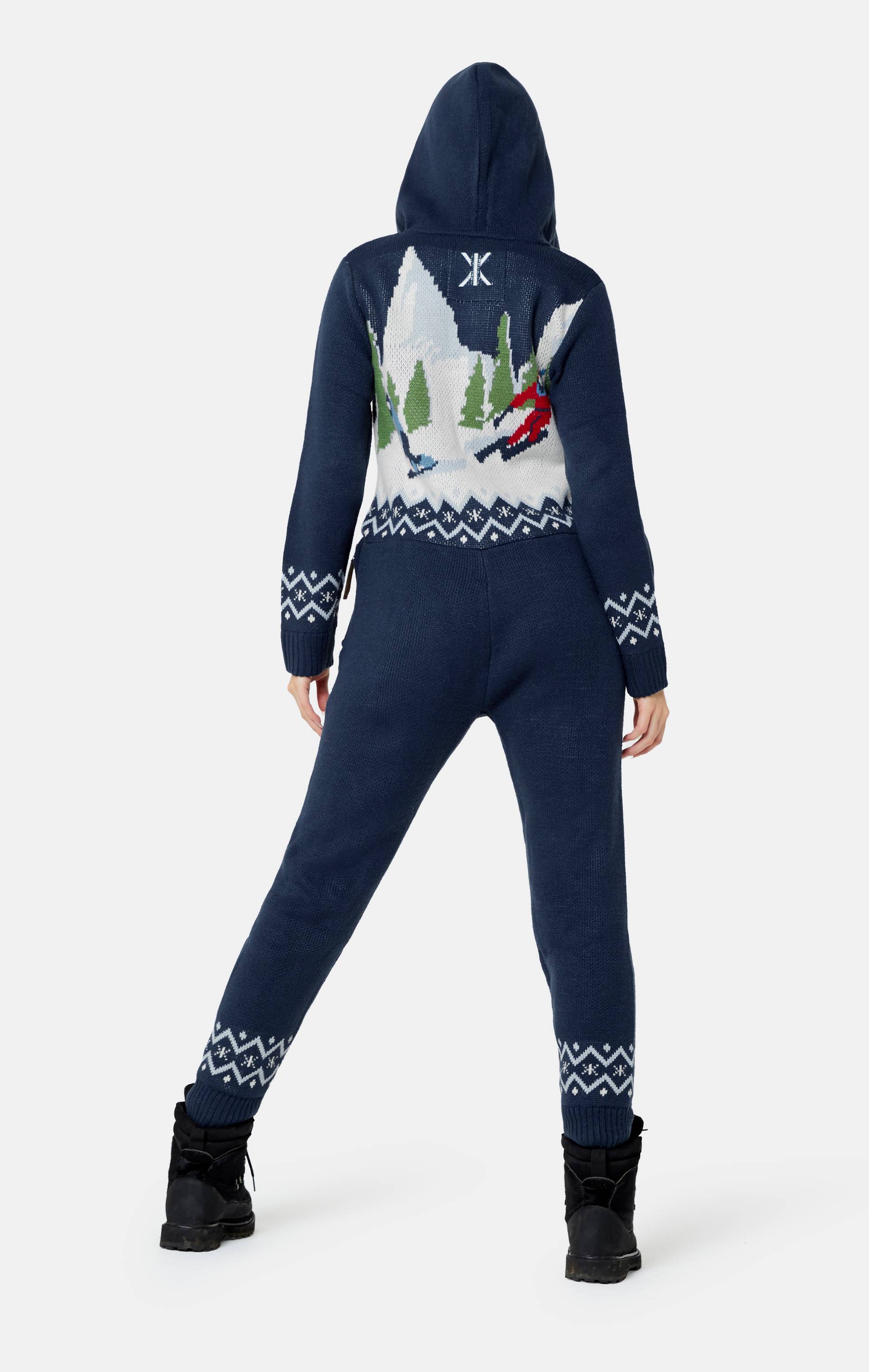 Onepiece Slopestyle Jumpsuit Navy - 10