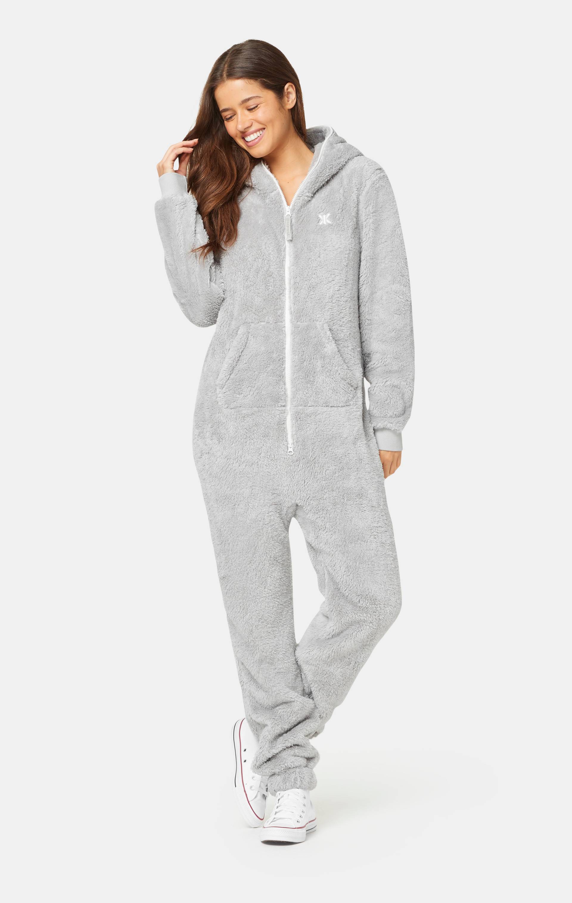 Onepiece The Puppy Jumpsuit Light Grey - 5