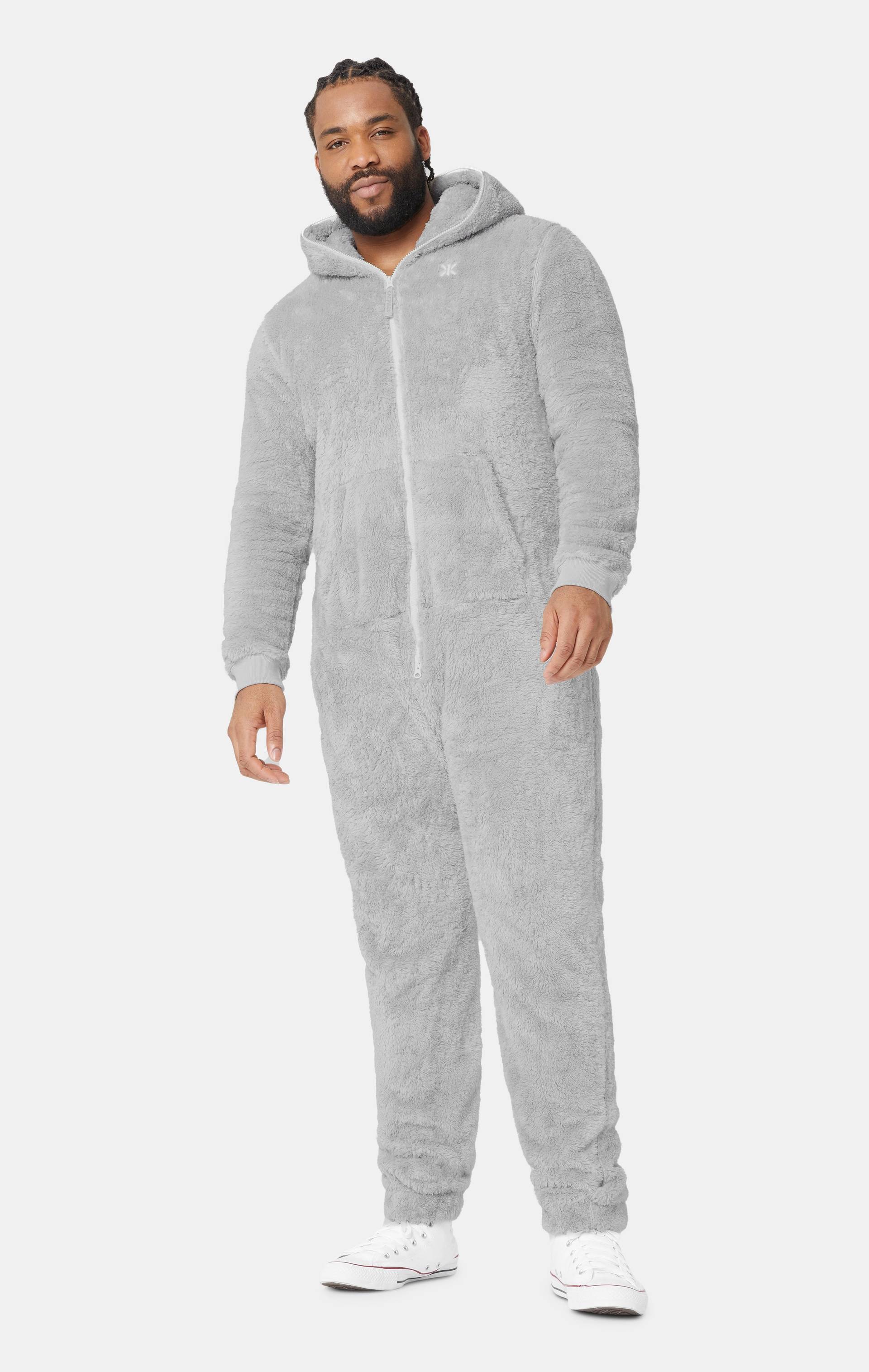 Onepiece The Puppy Jumpsuit Light Grey - 6