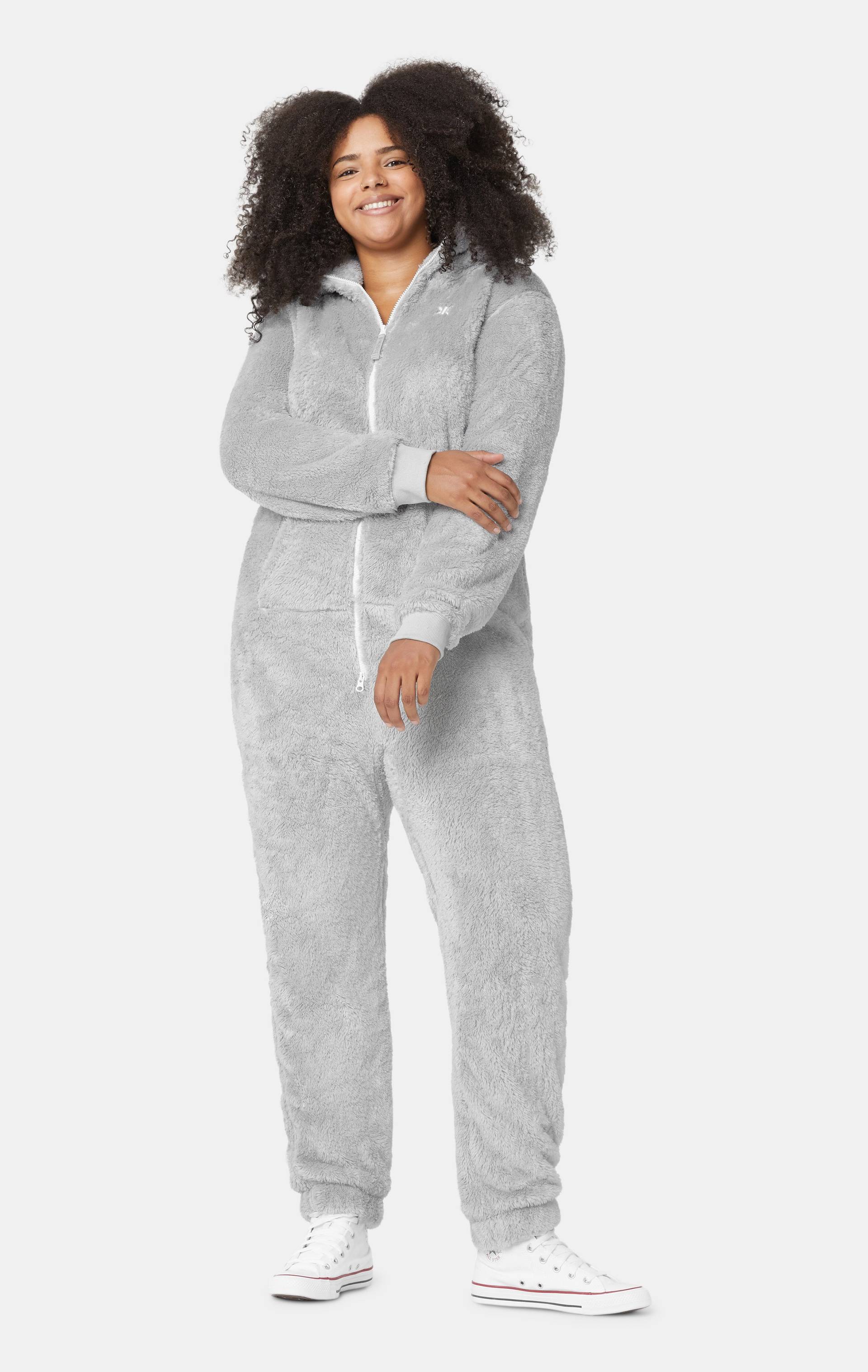 Onepiece The Puppy Jumpsuit Light Grey - 14