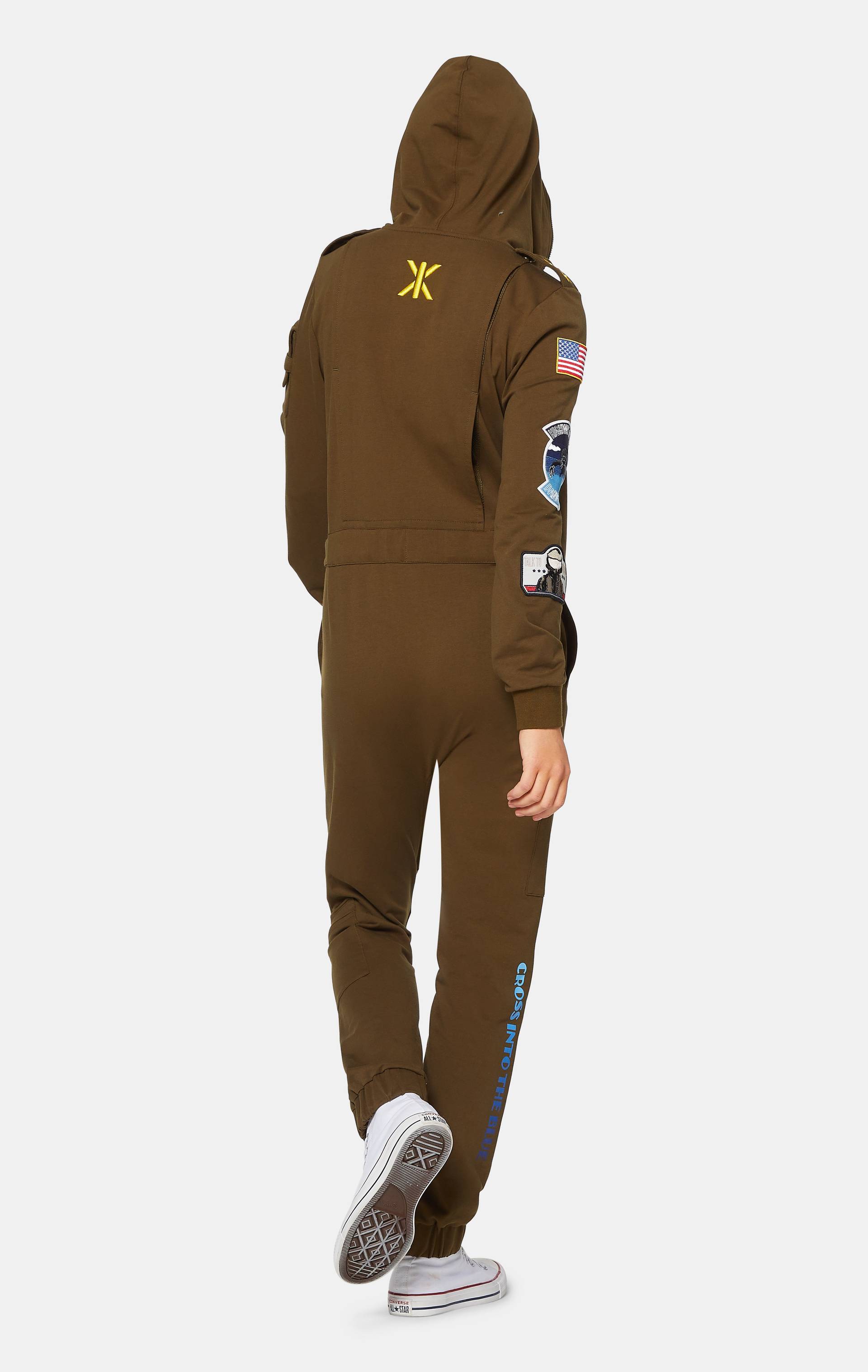 Onepiece The Wingman Jumpsuit Army Green - 13