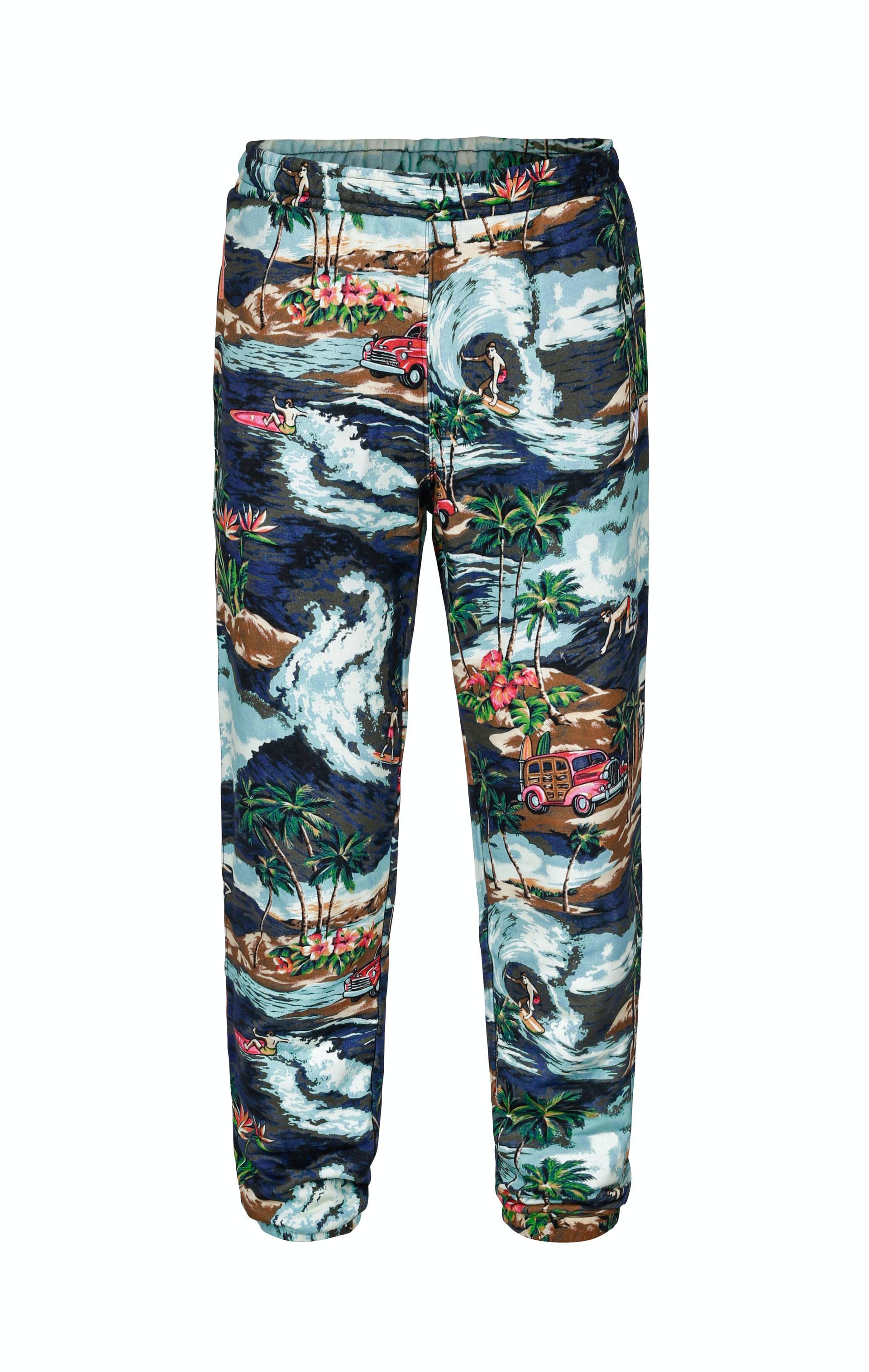 Onepiece The Vintage Hawaii Pant Blue Mix - 1