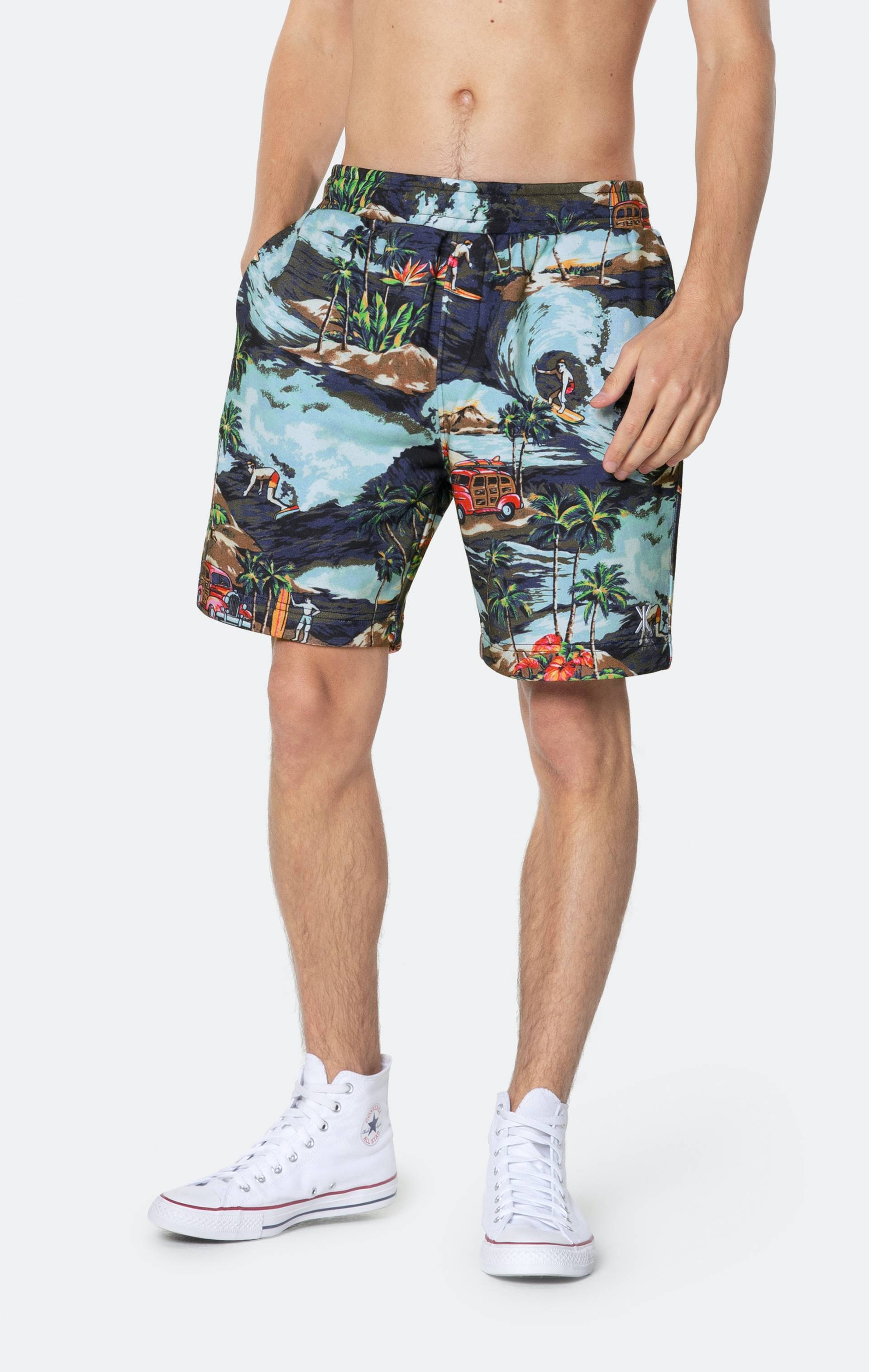 Onepiece The Vintage Hawaii Shorts Blue Mix - 6