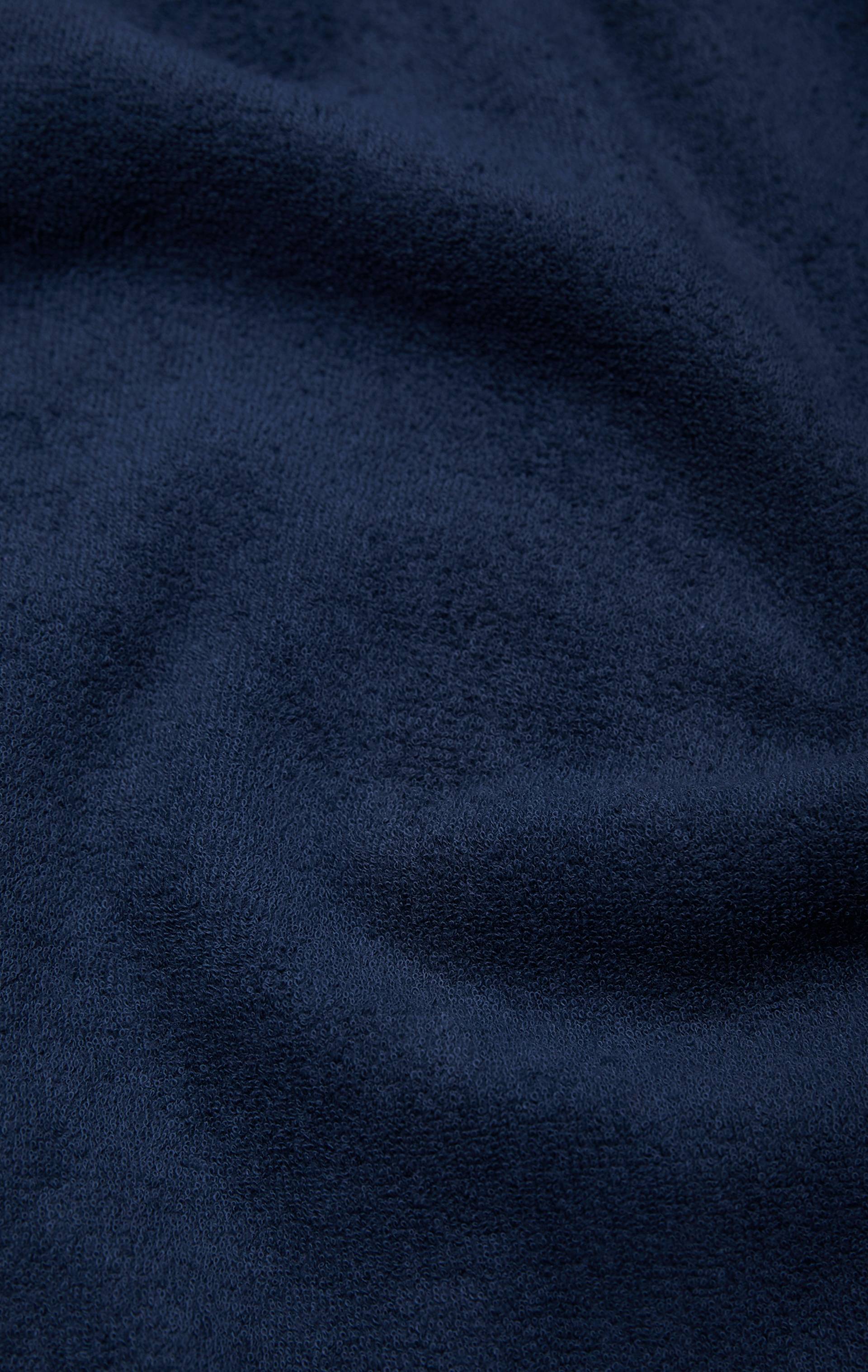 Onepiece Towel Club Piquet Shirt Navy - 3
