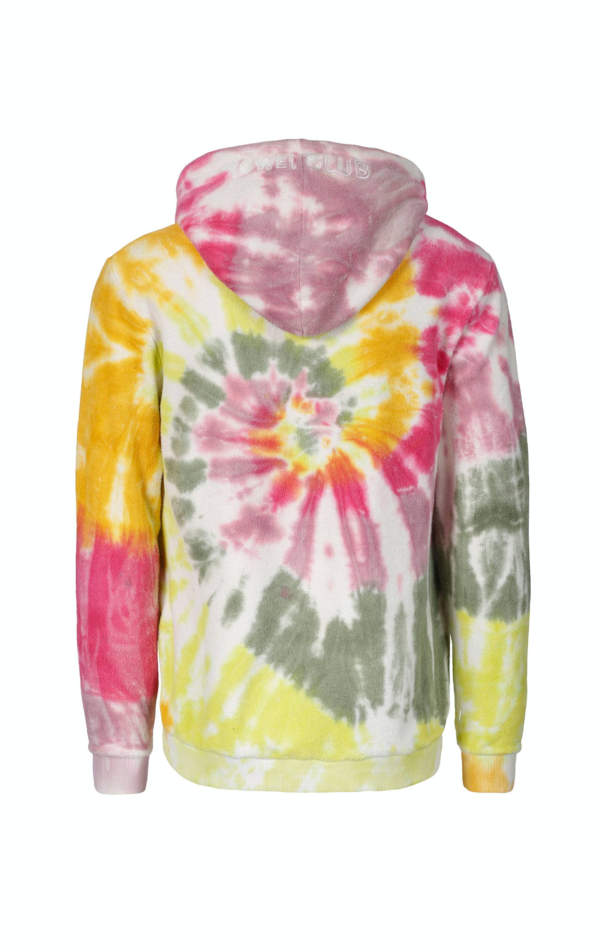 Onepiece Towel Club Classic Hoodie Multi Tie Dye - 5