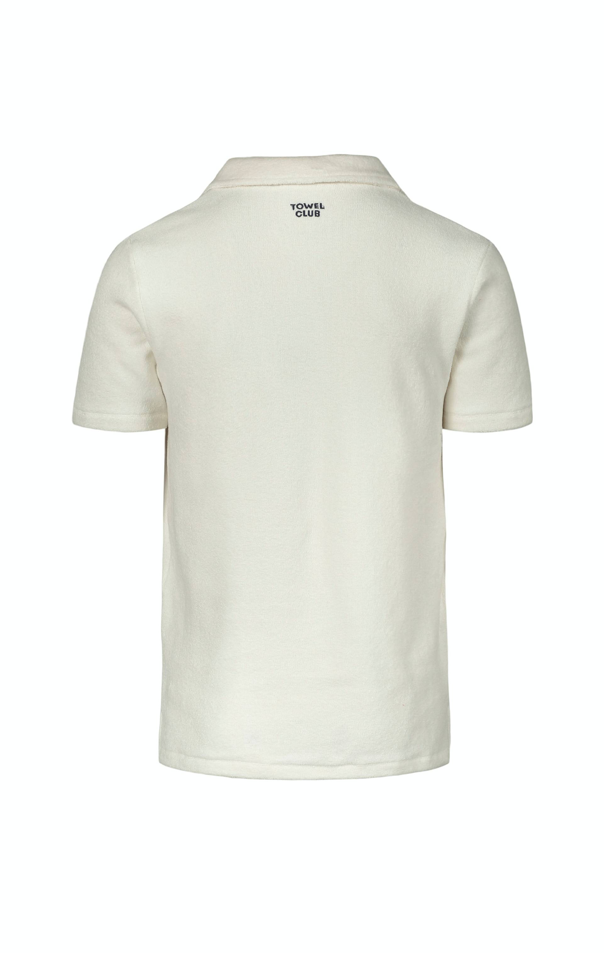 Onepiece Towel Club Piquet Shirt White - 7