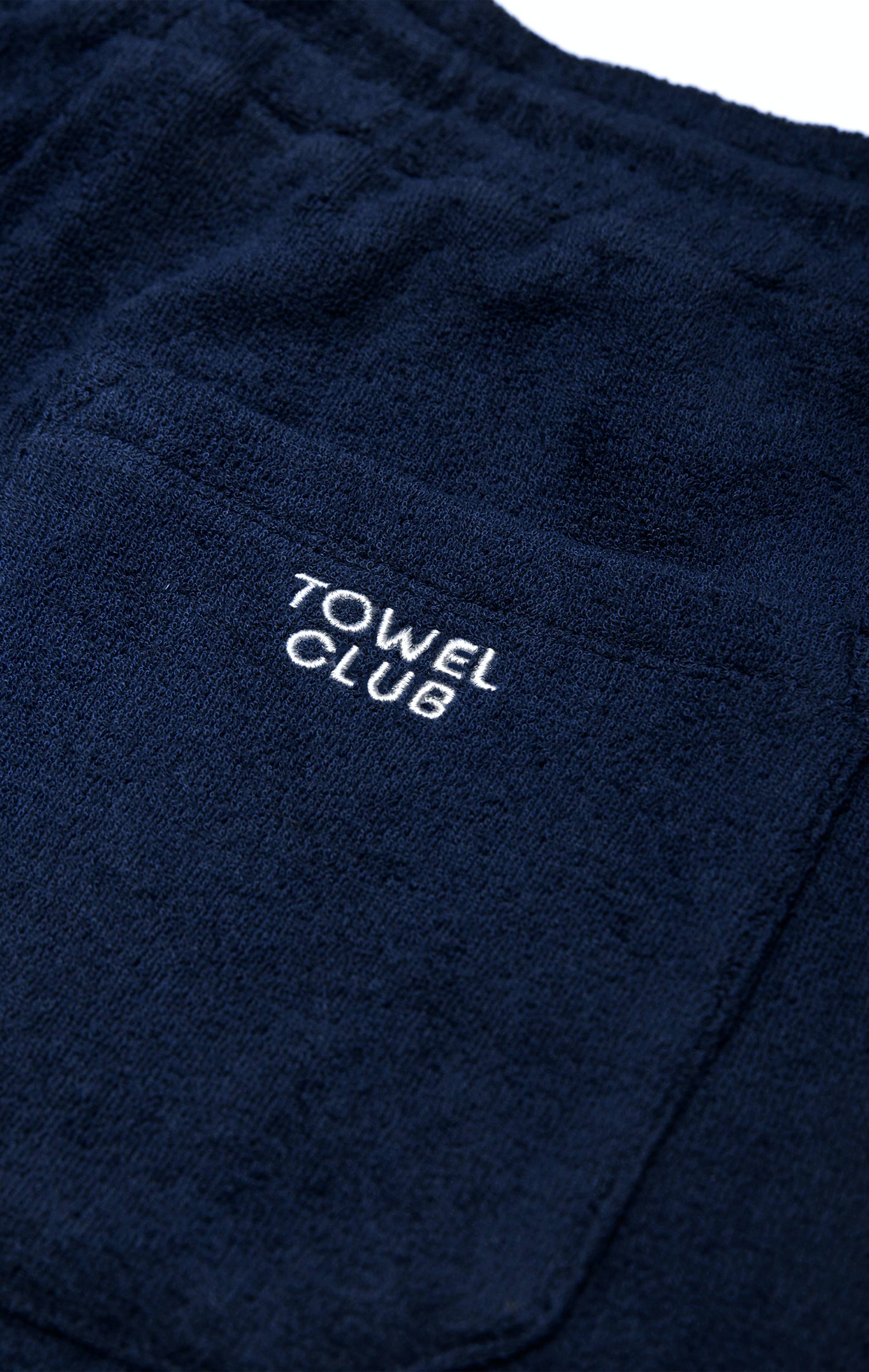 Onepiece Towel Club Shorts Navy - 3