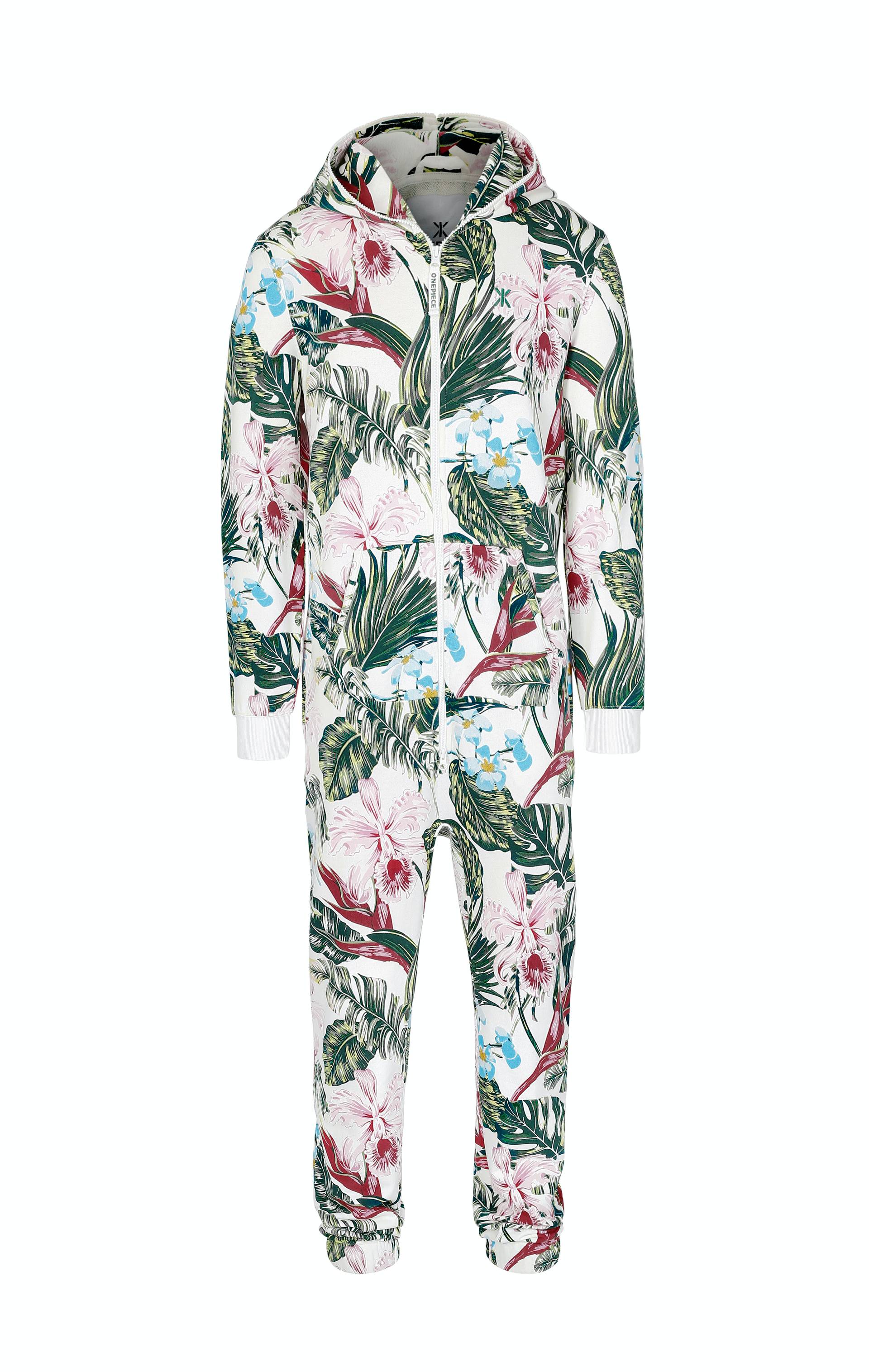 Onepiece Tropicana Jumpsuit Off-white - 1
