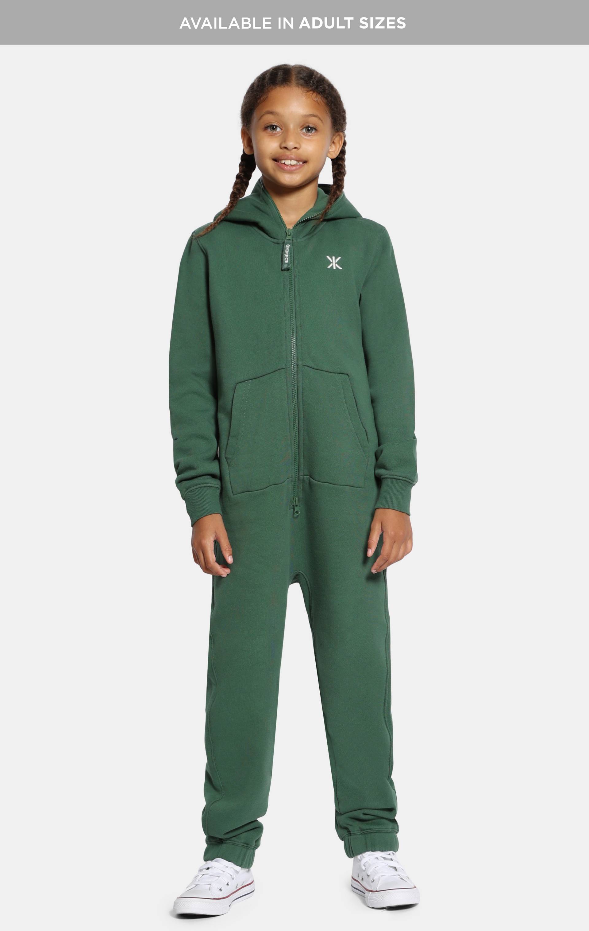 Onepiece Original Kids Onesie 2.0 Green - 2