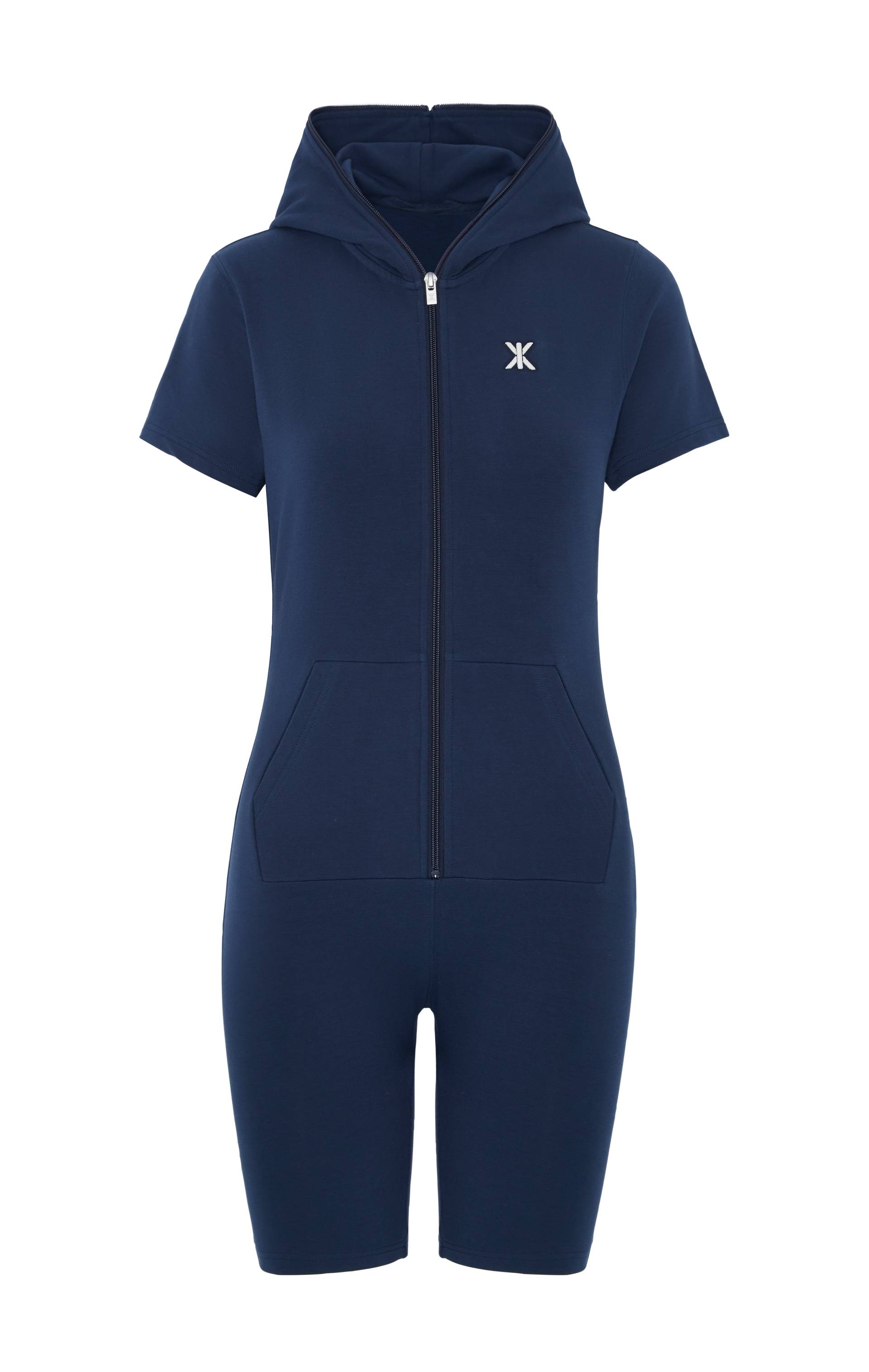 Onepiece Original Fitted Short Jumpsuit Navy - 1