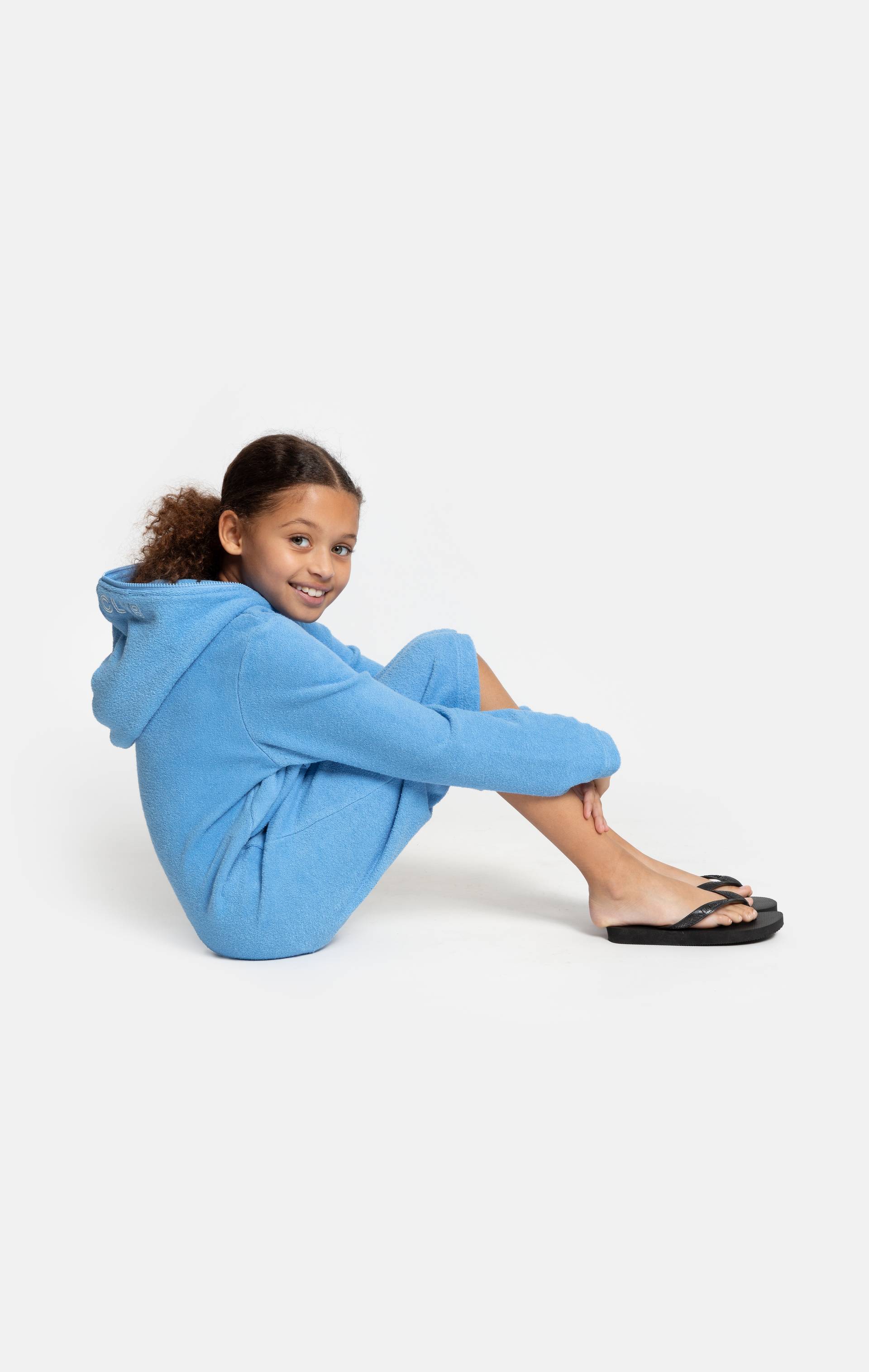 Onepiece Towel Club Short KIDS Jumpsuit Mid Blue - 7