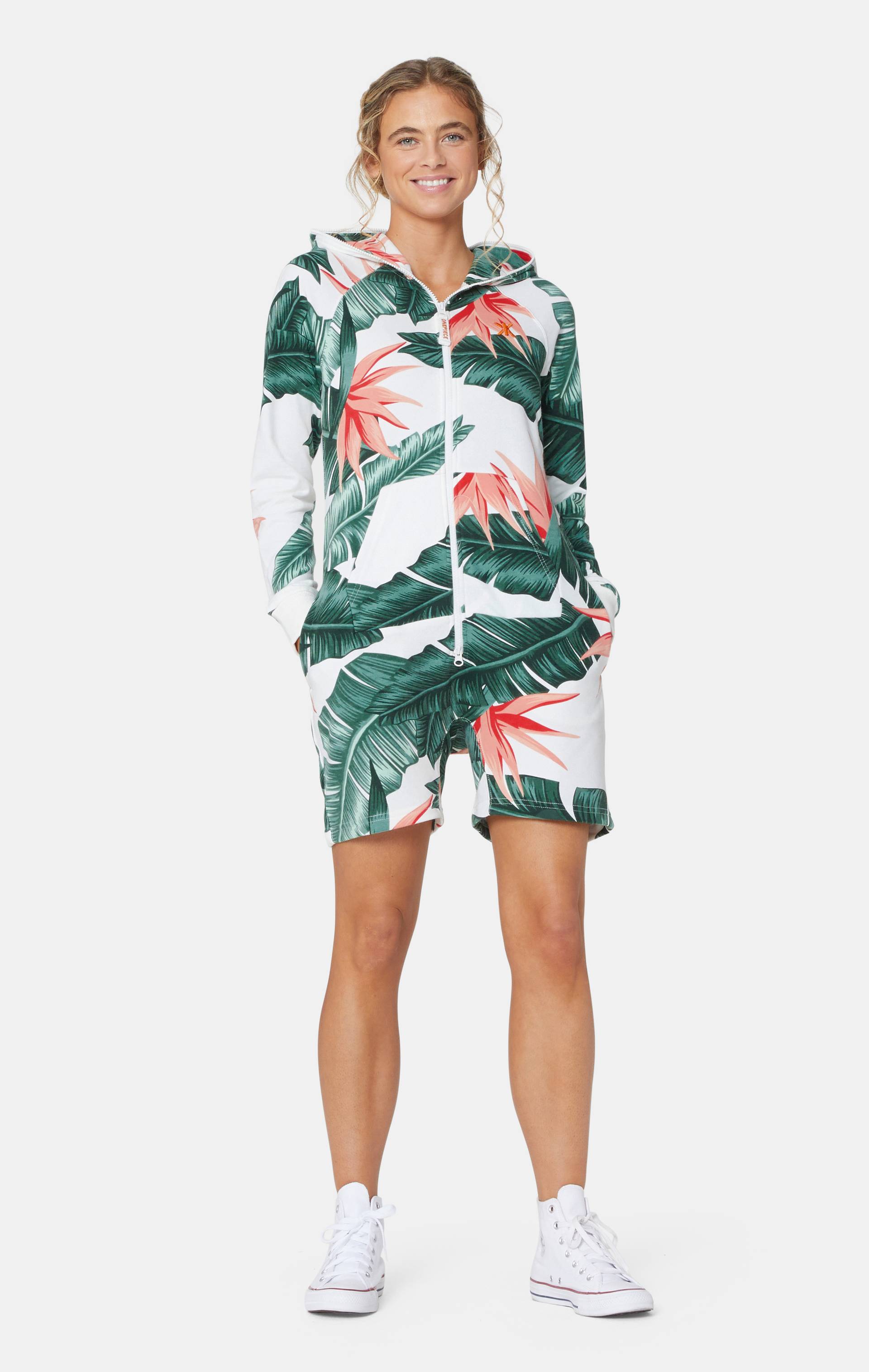 Onepiece Beverly Hills Short Jumpsuit Off White - 4