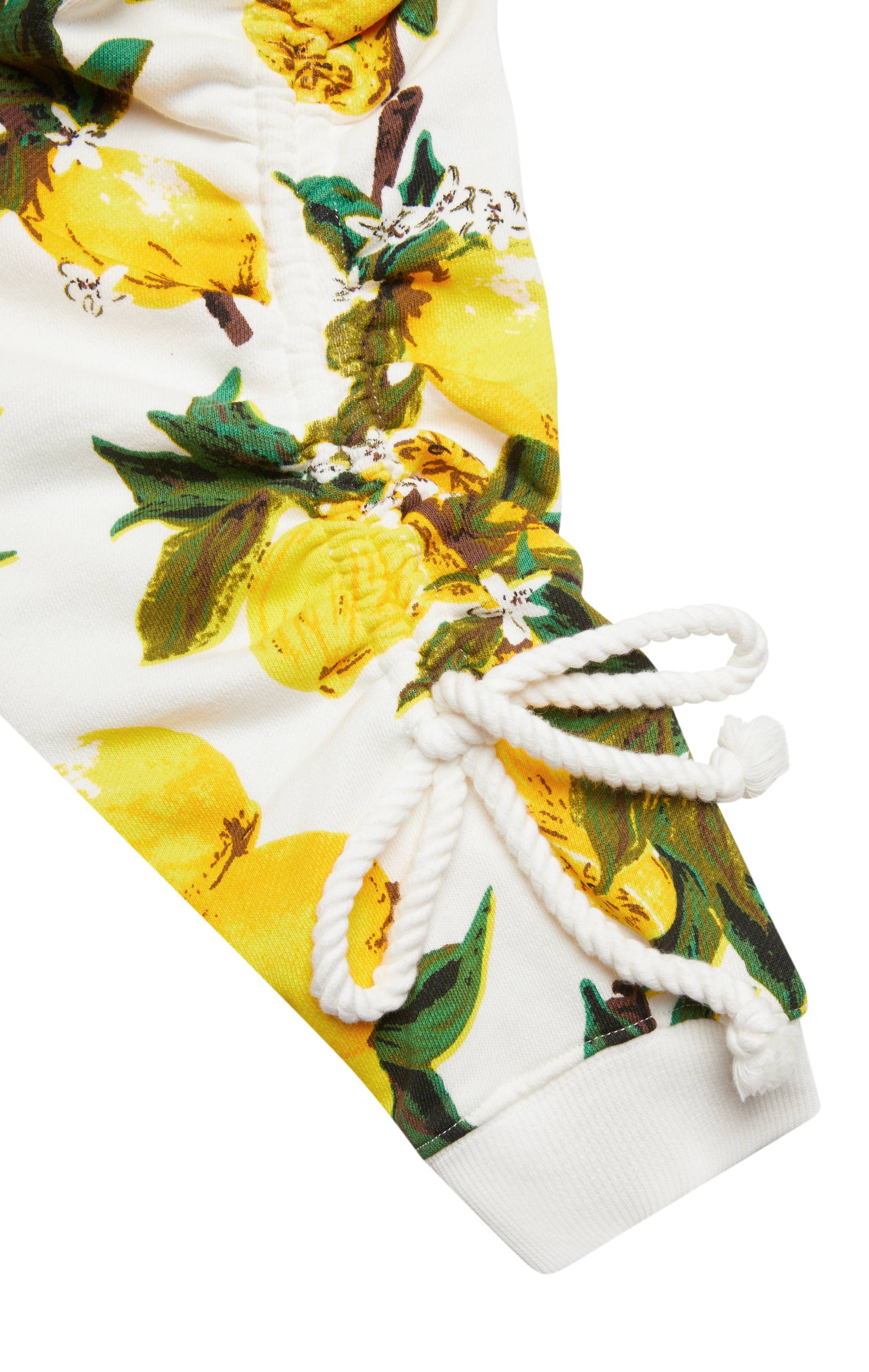 Onepiece Lemon Print Womens Jumpsuit Yellow - 9