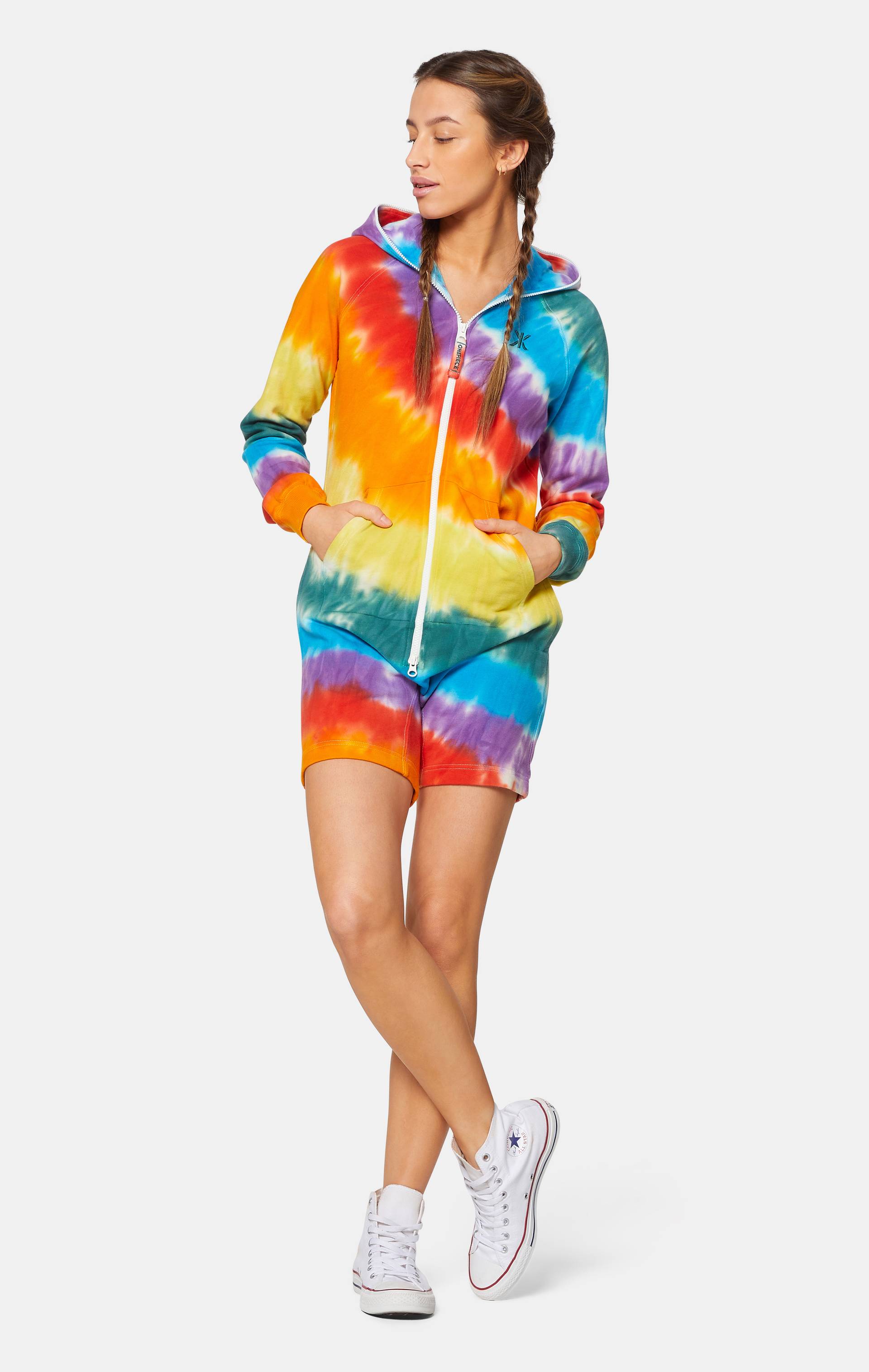 Rainbow one hot sale piece jumpsuit