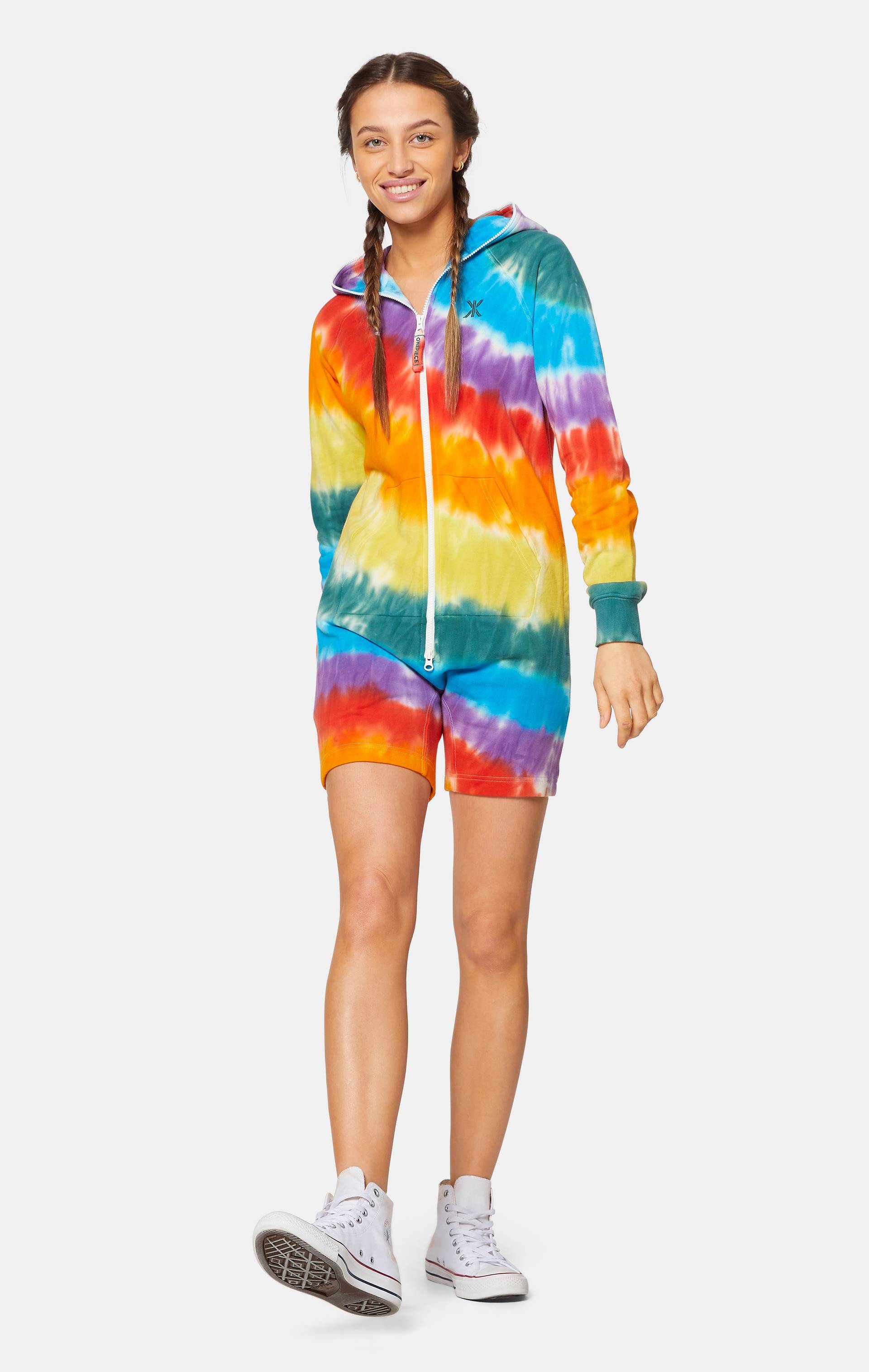 Rainbow one hot sale piece jumpsuit