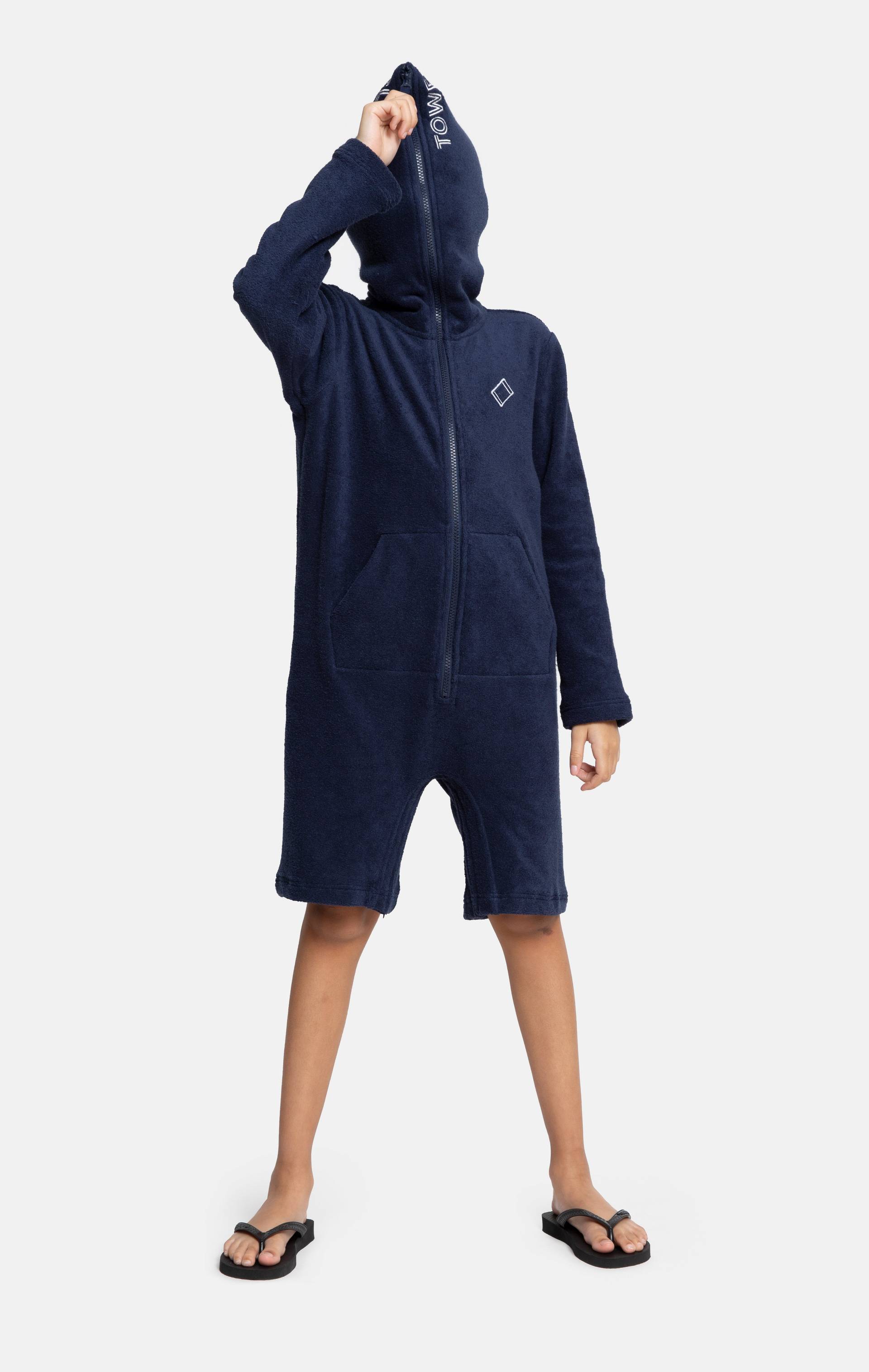 Onepiece Towel Club Short KIDS Jumpsuit Navy - 7