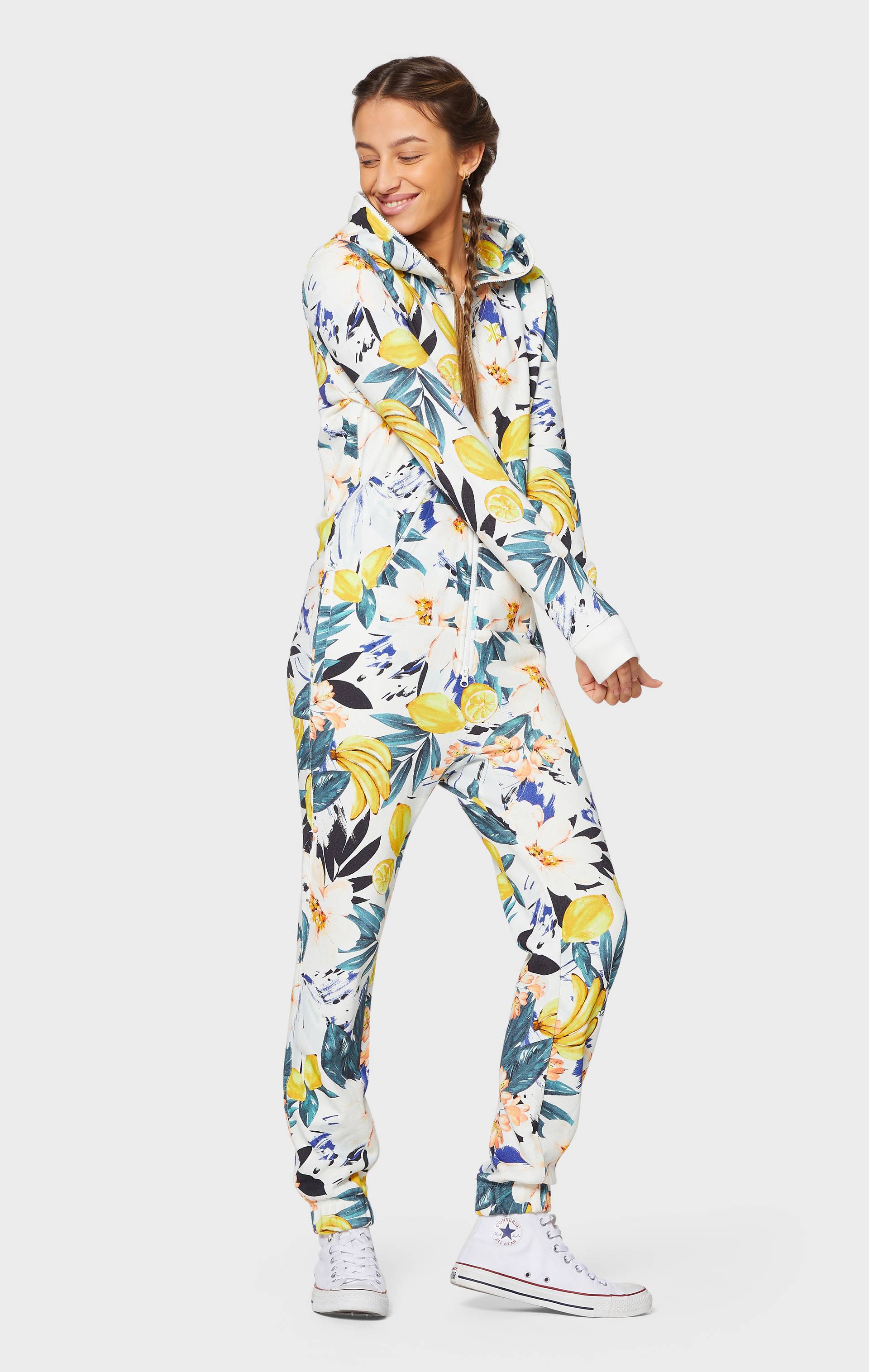 Onepiece Bananas Jumpsuit Off White - 11