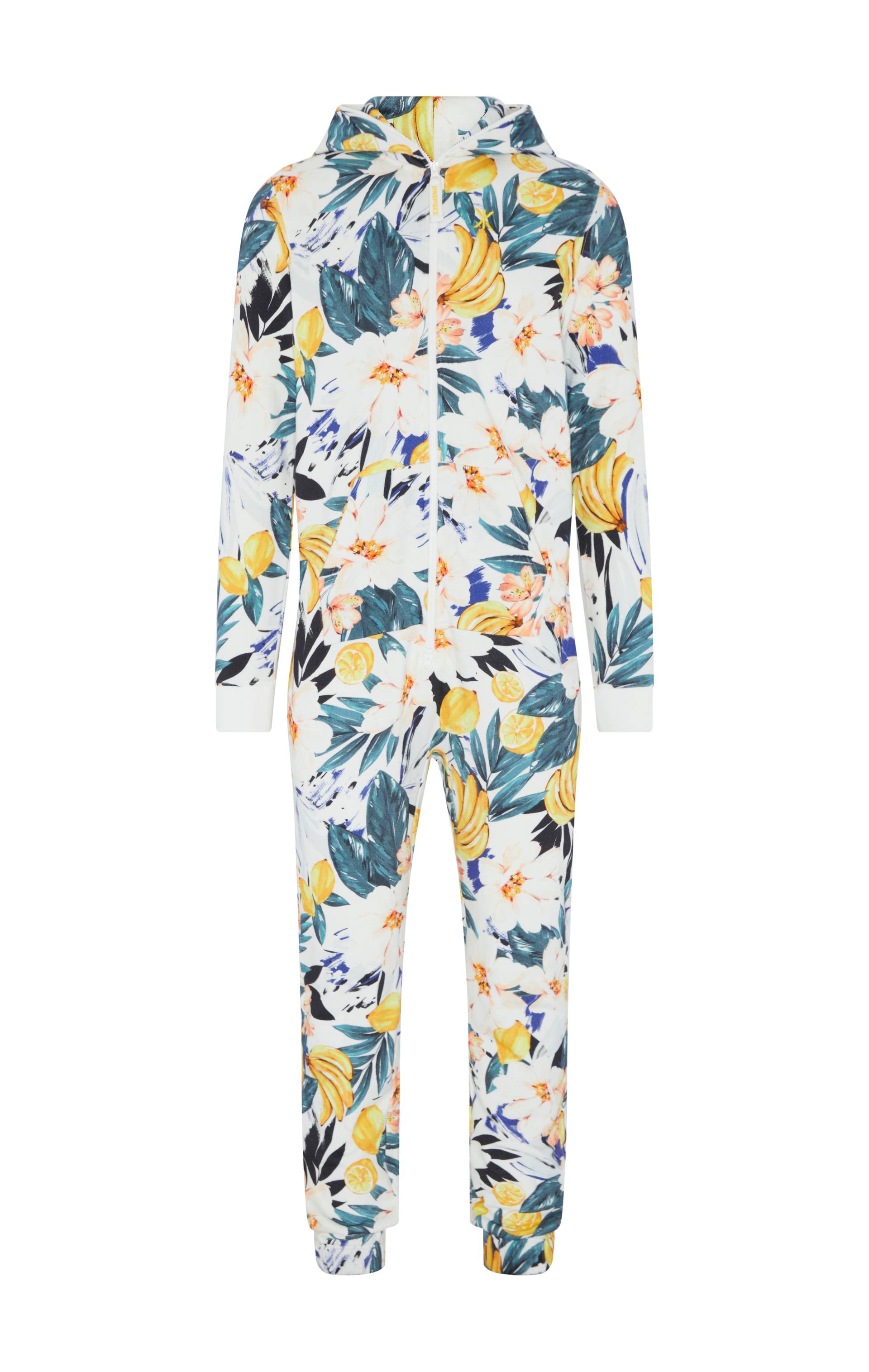Onepiece Bananas Jumpsuit Off White - 1