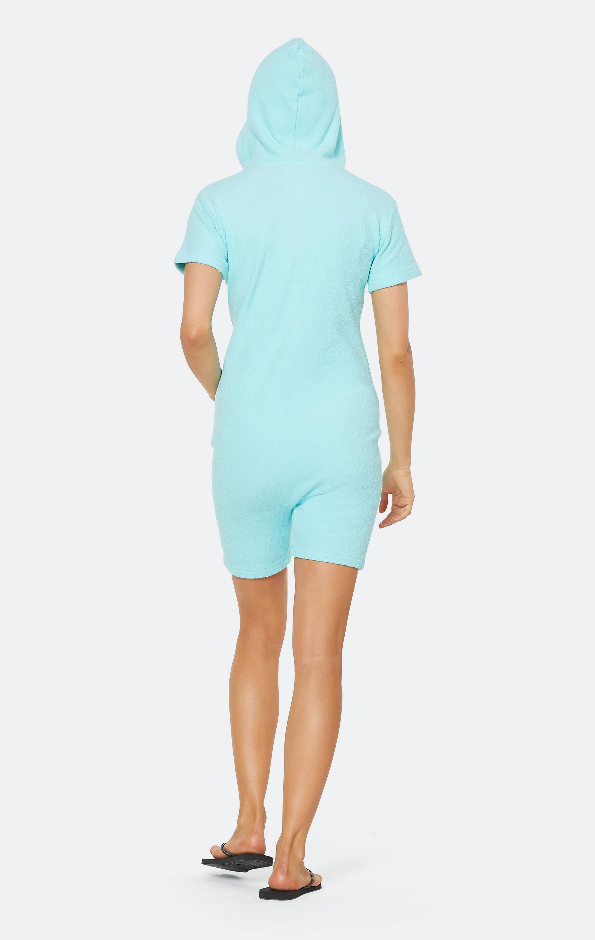 Onepiece Towel Club Fitted Short Jumpsuit Mint - 7