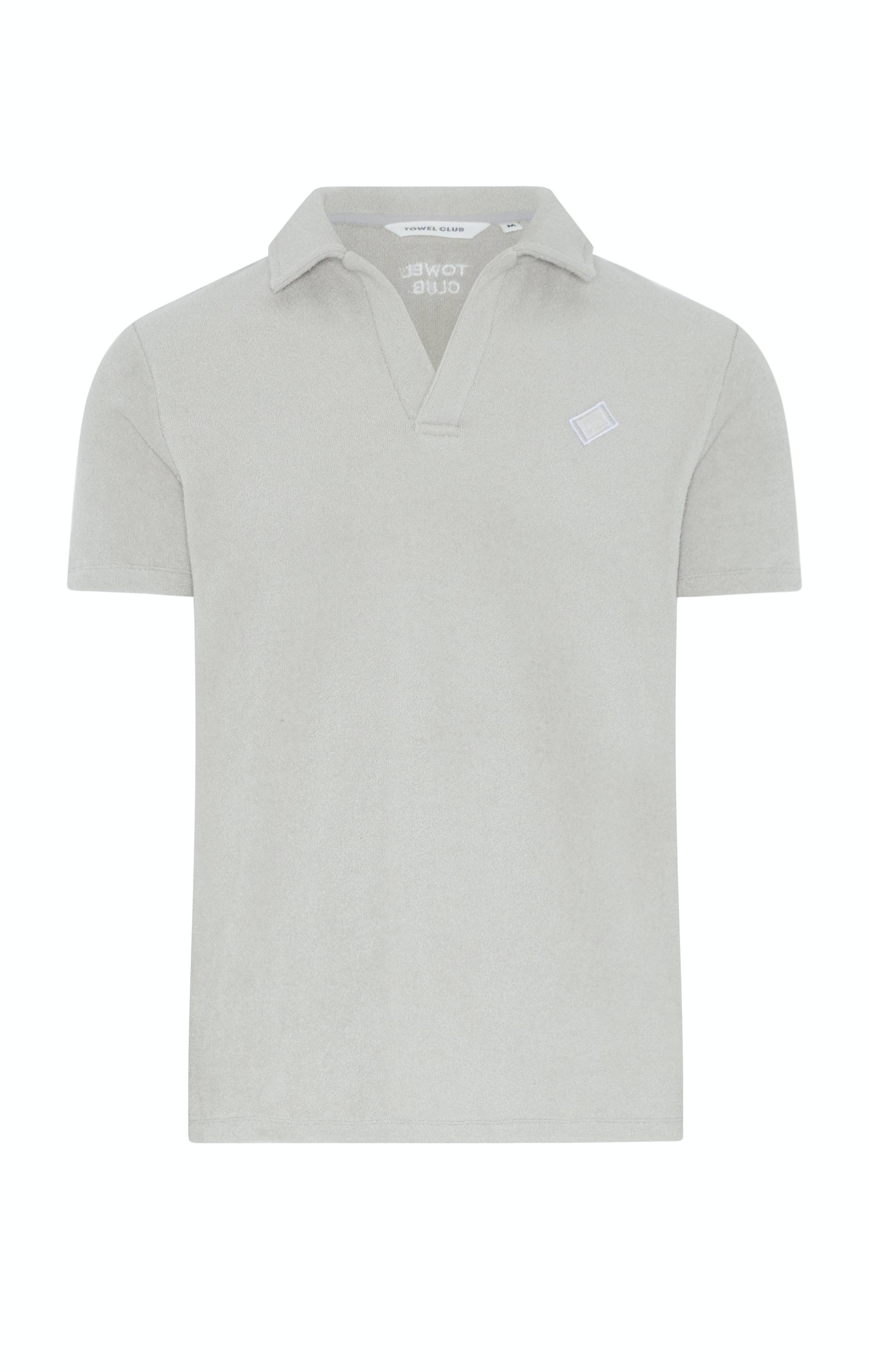 Onepiece Towel Club Piquet Shirt Light Grey - 1
