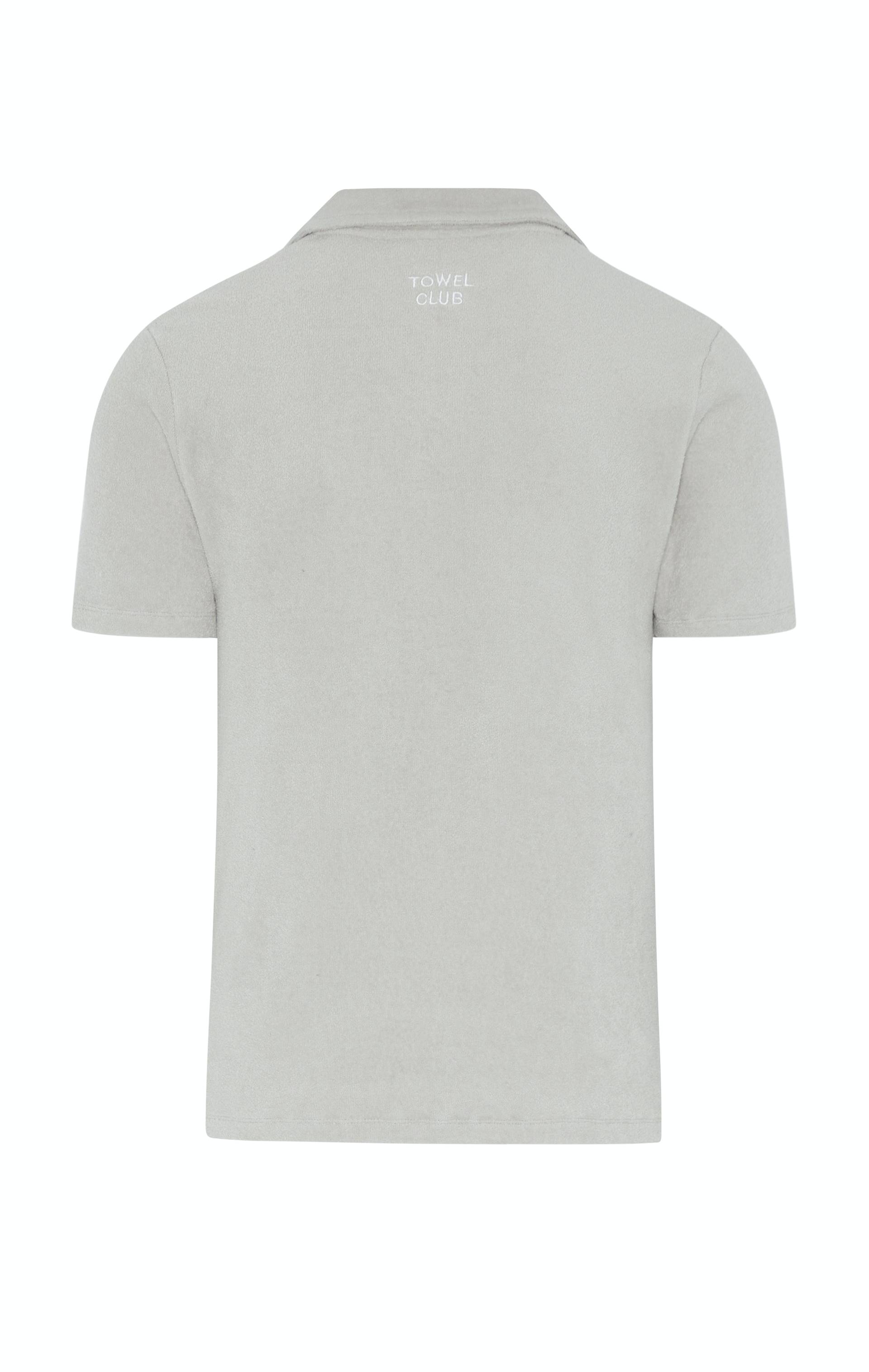 Onepiece Towel Club Piquet Shirt Light Grey - 2