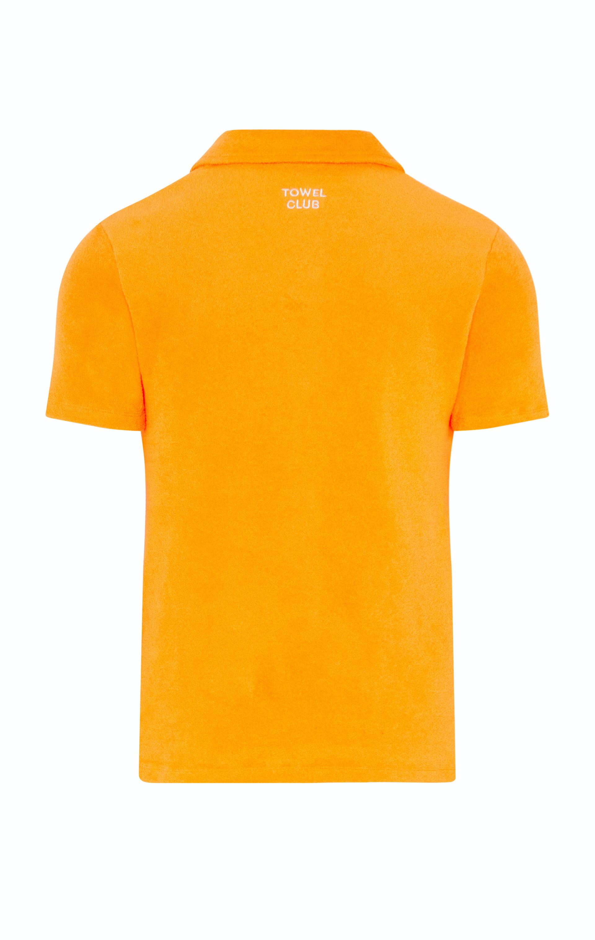 Onepiece Towel Club Piquet Shirt Orange - 2