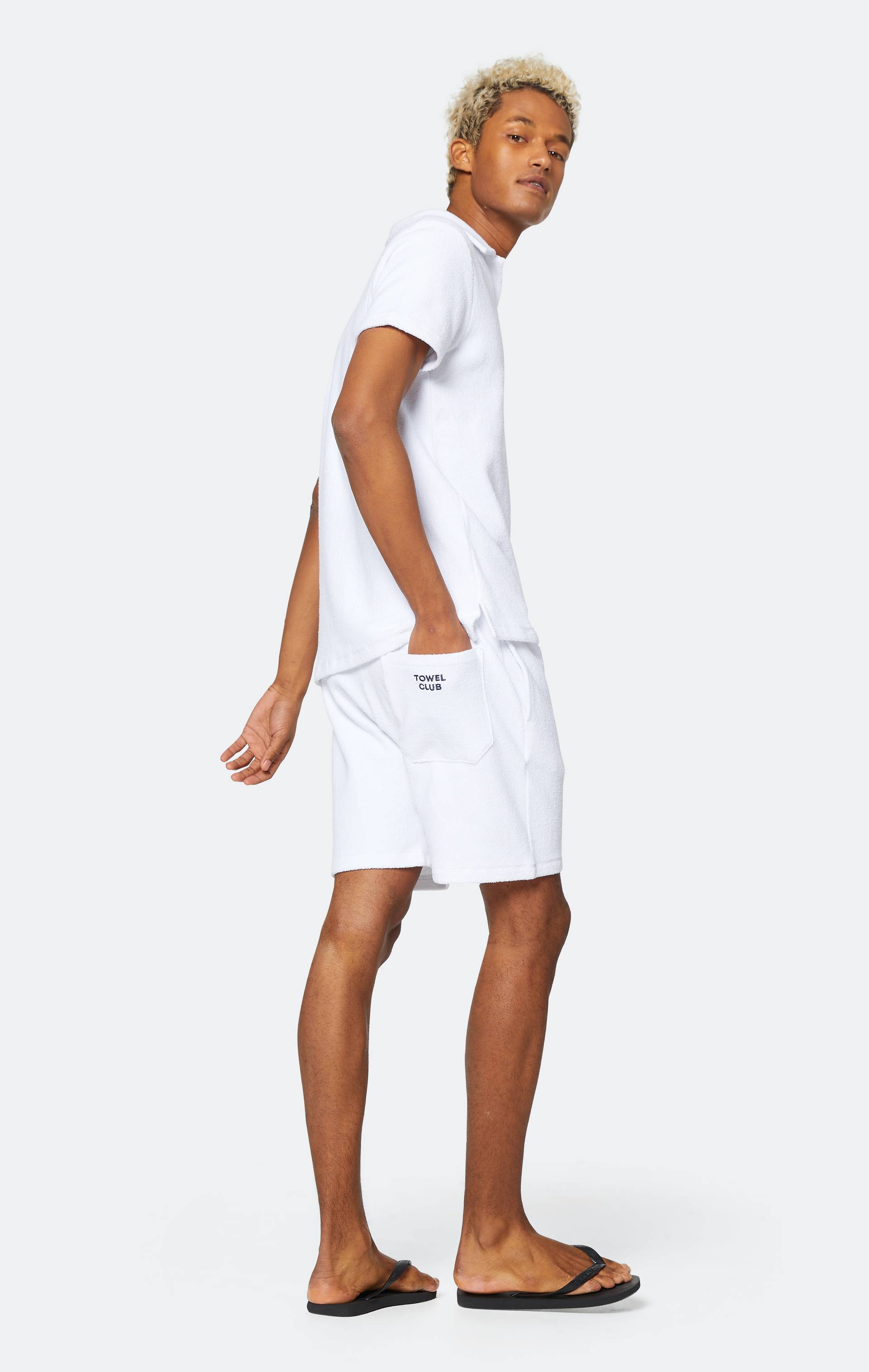 Onepiece Towel Club Piquet Shirt White - 5
