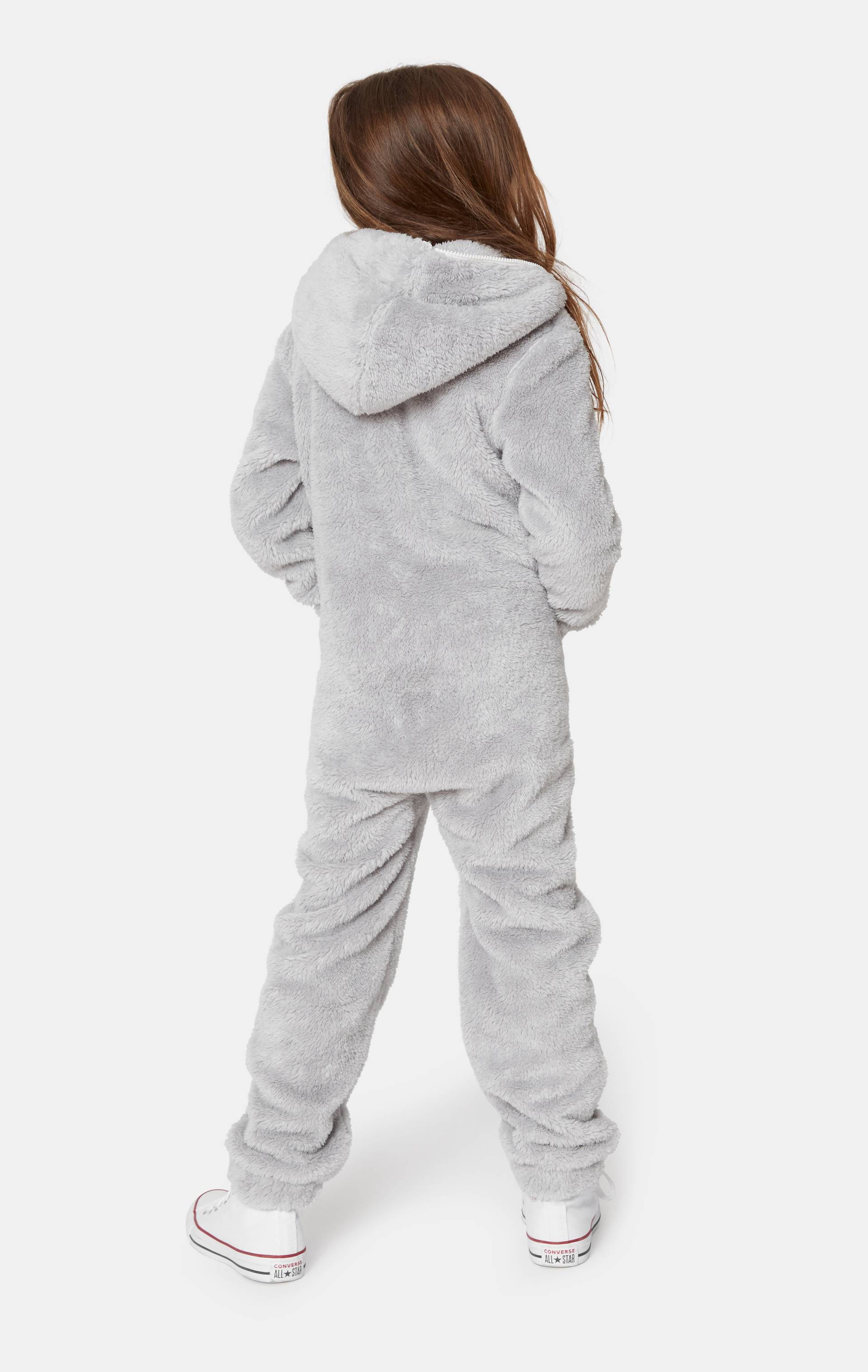 Onepiece The Puppy Kids Jumpsuit Light Grey - 4