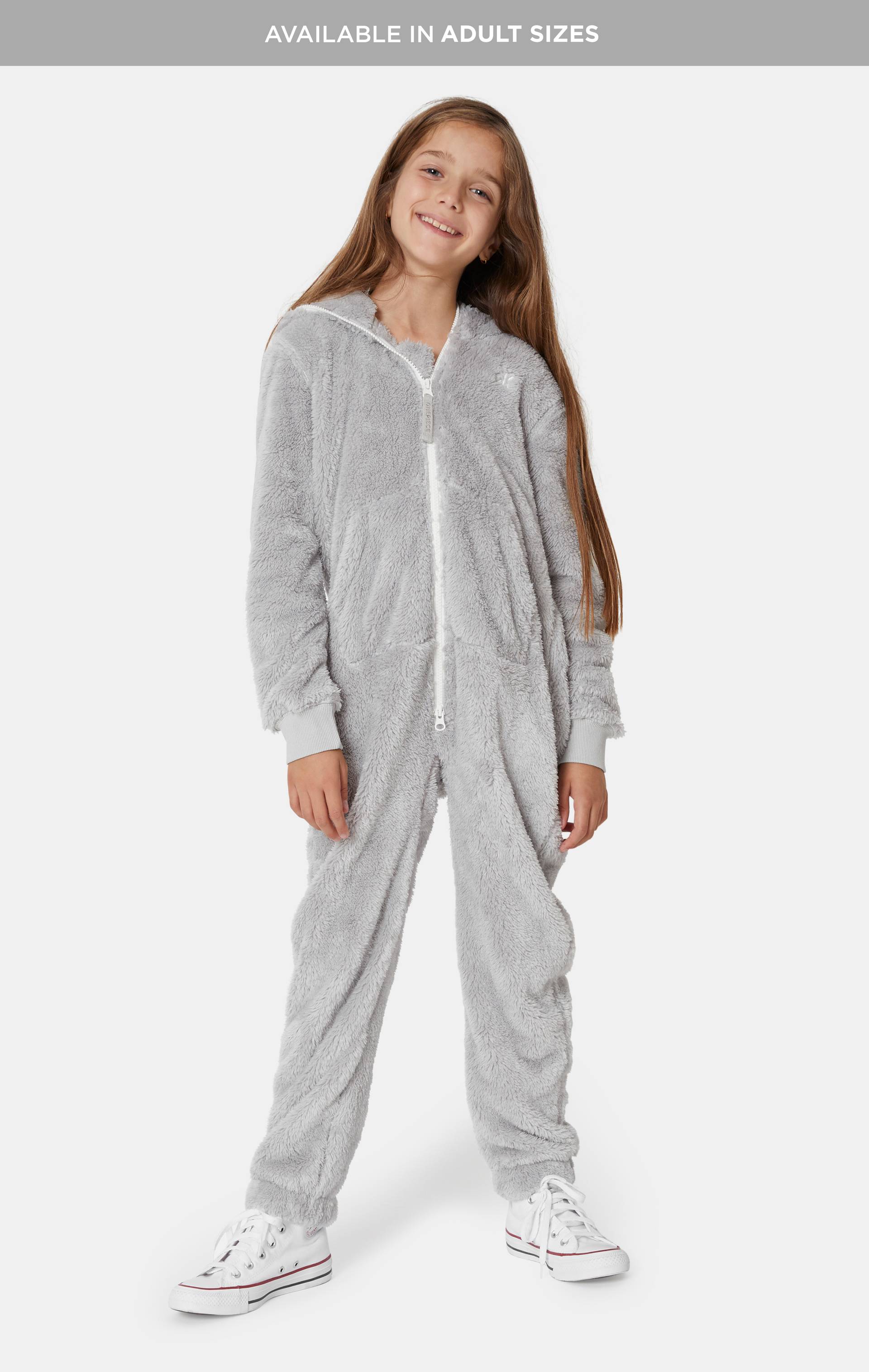 Onepiece The Puppy Kids Jumpsuit Light Grey - 3