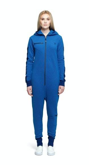 Onepiece Slow Jumpsuit Depth Blue Melange - 7