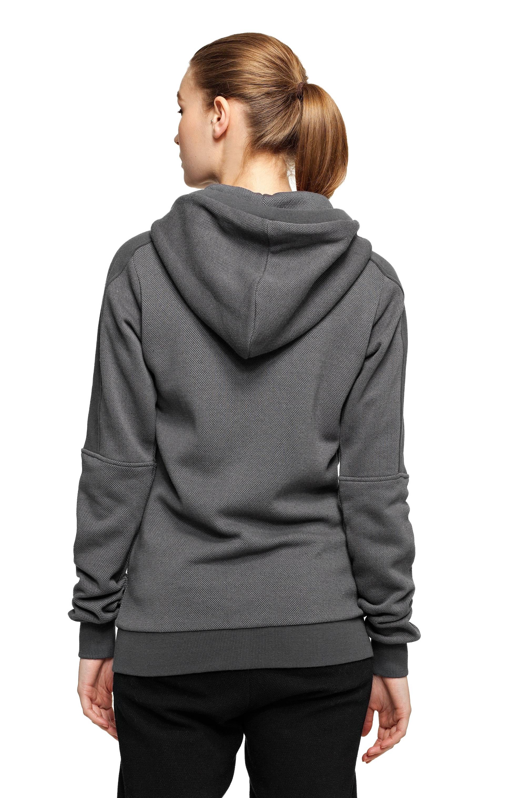 Grey Melange Full Sleeves Mens Zipper Hoodie Sweatshirt, Size: Large at Rs  460/piece in Tiruppur
