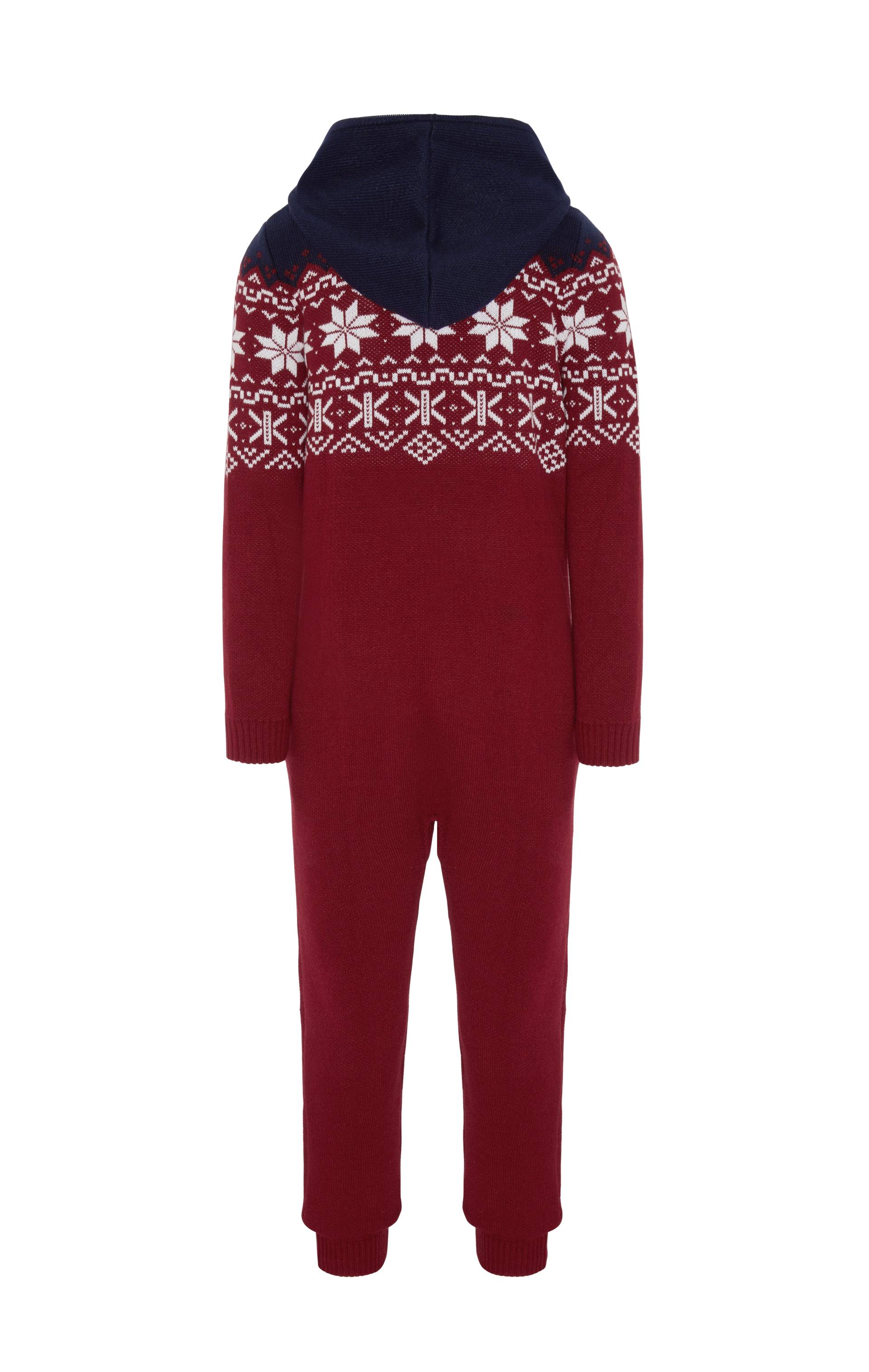 Norwegian Heritage Jumpsuit Red