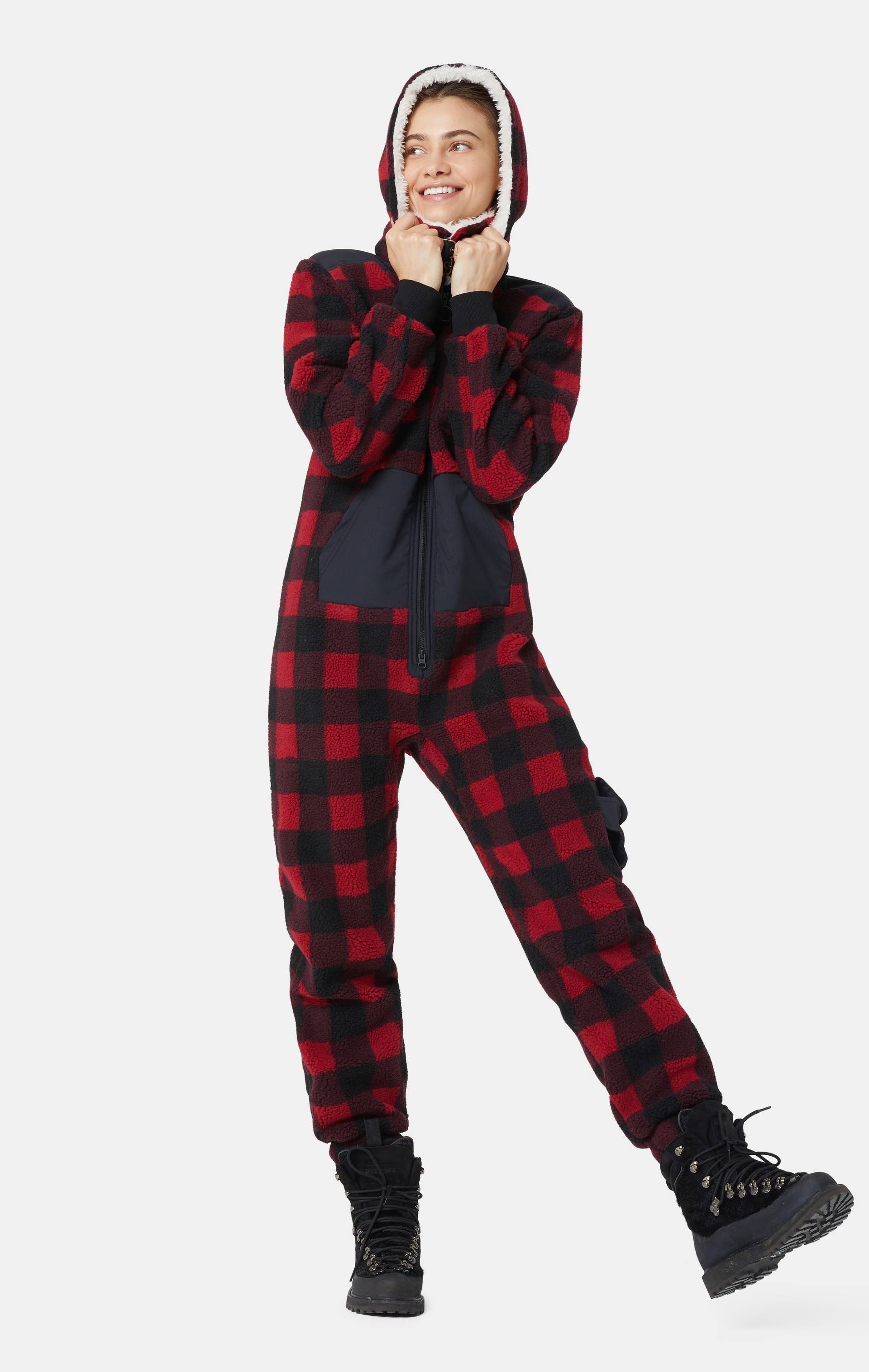 Onepiece The Lumberjacket Jumpsuit Red - 12